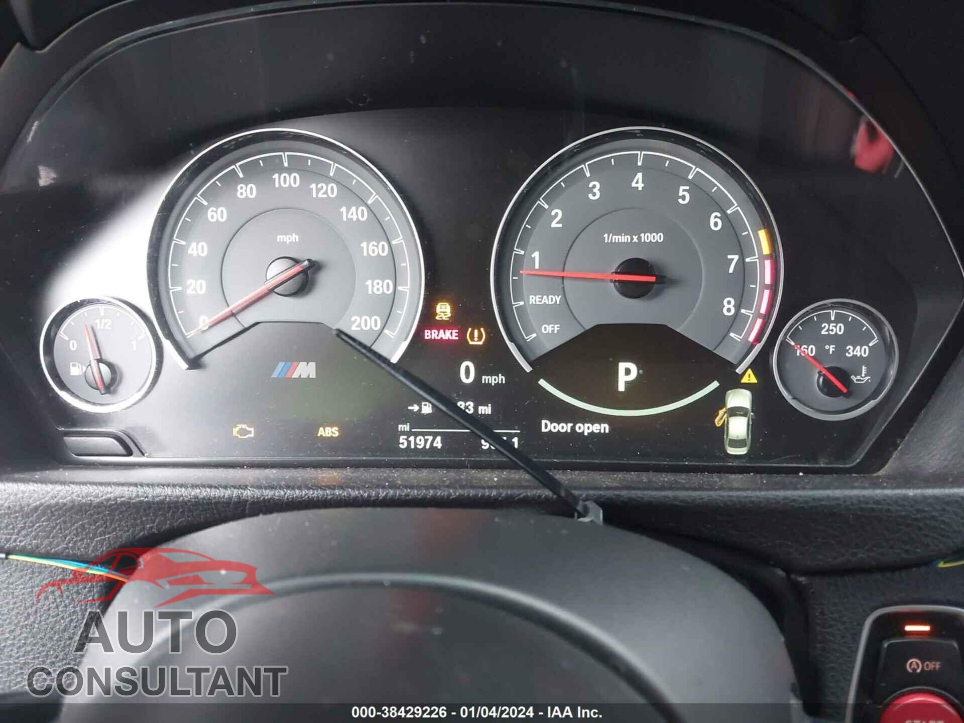 BMW M3 2016 - WBS8M9C57G5D30715