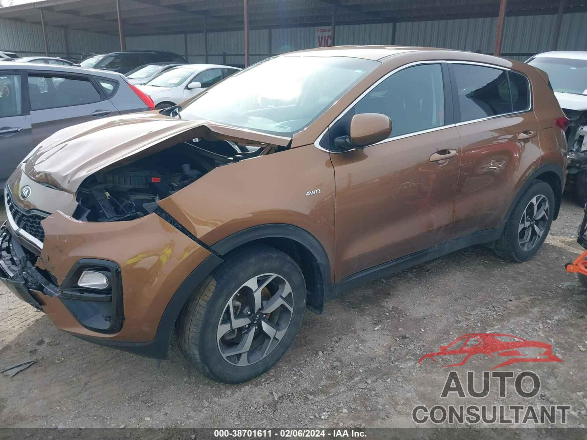 KIA SPORTAGE 2020 - KNDPMCAC5L7755153