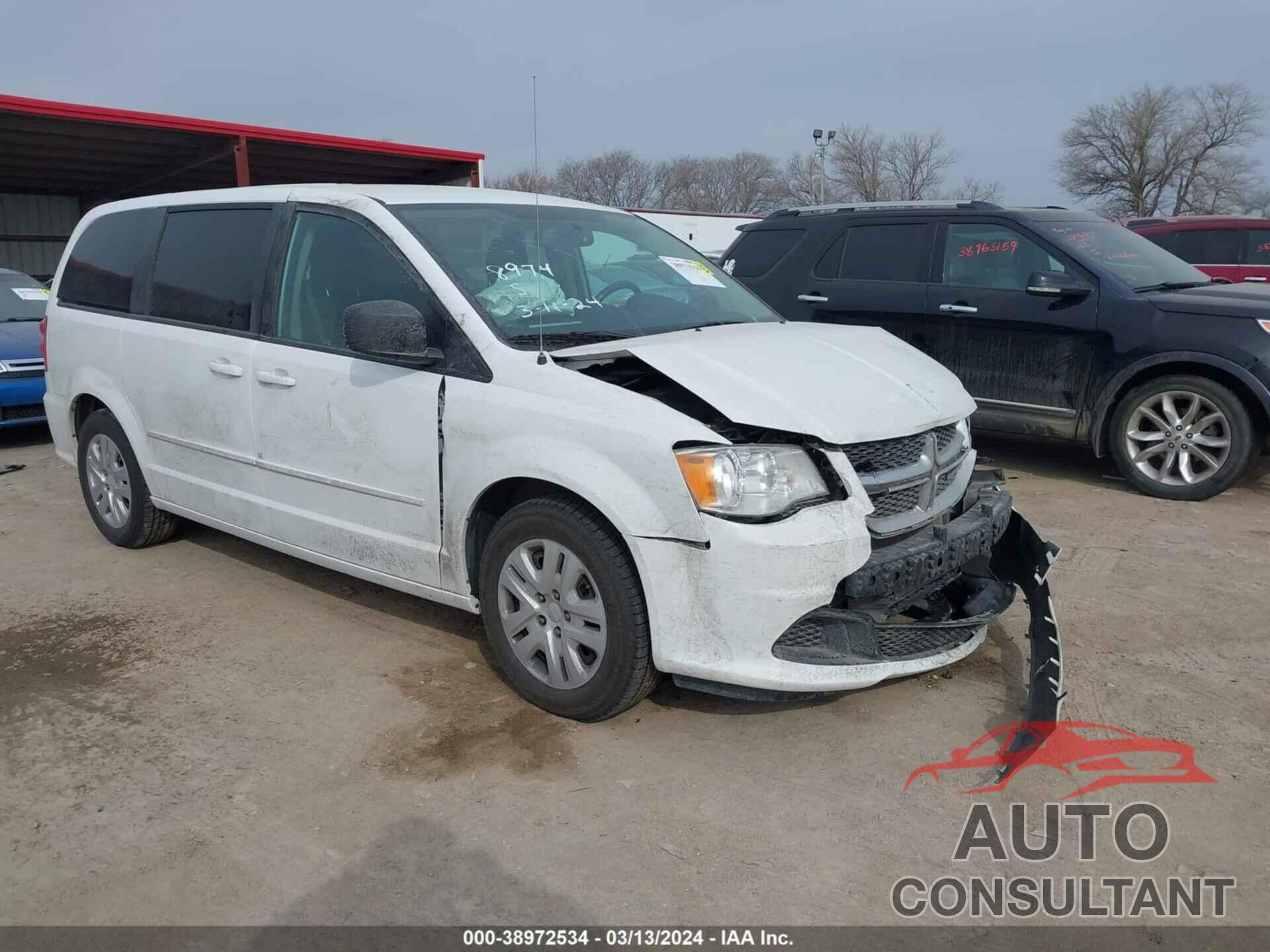 DODGE GRAND CARAVAN 2017 - 2C4RDGBG8HR780605