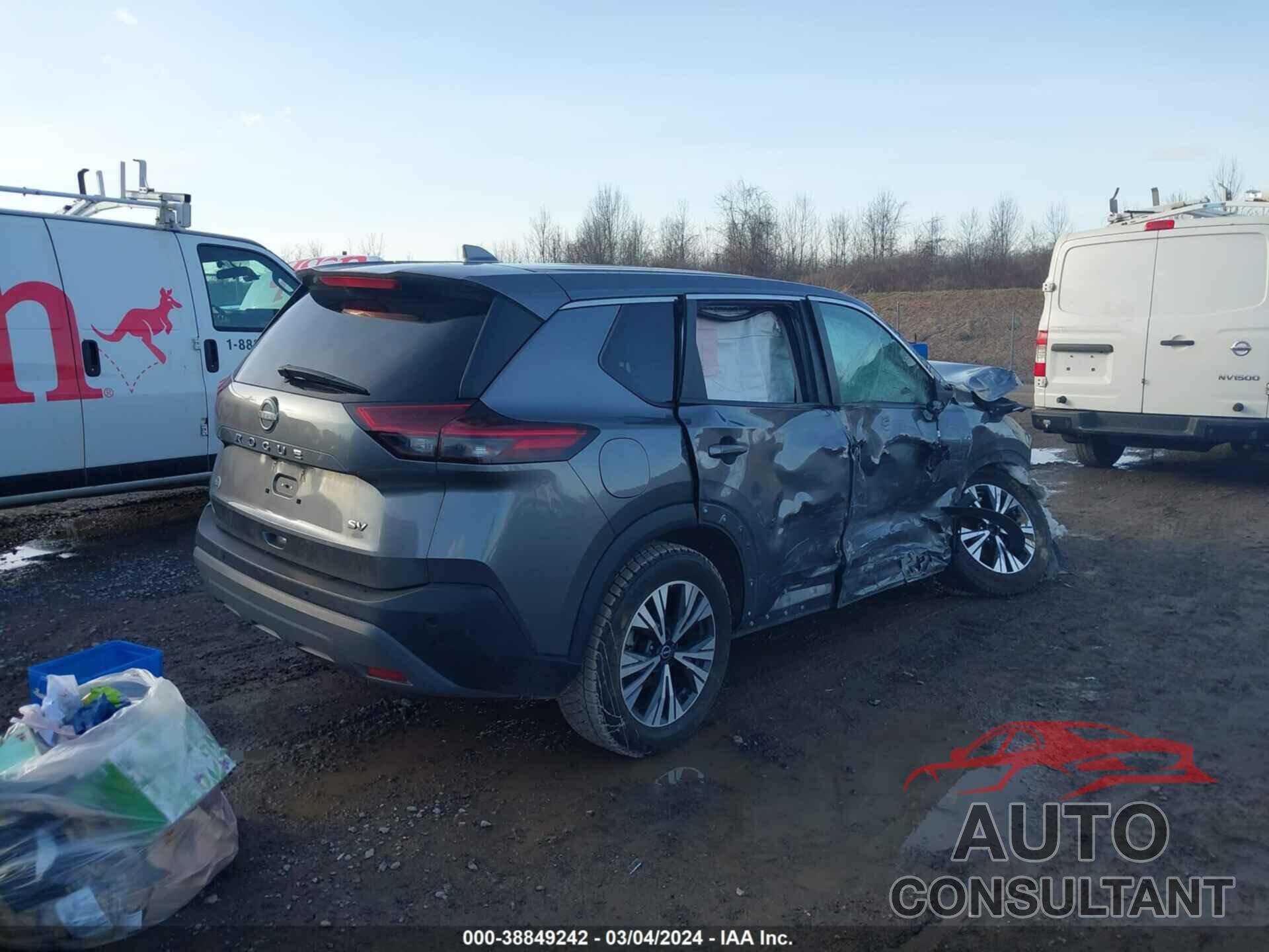 NISSAN ROGUE 2022 - 5N1BT3BAXNC712167