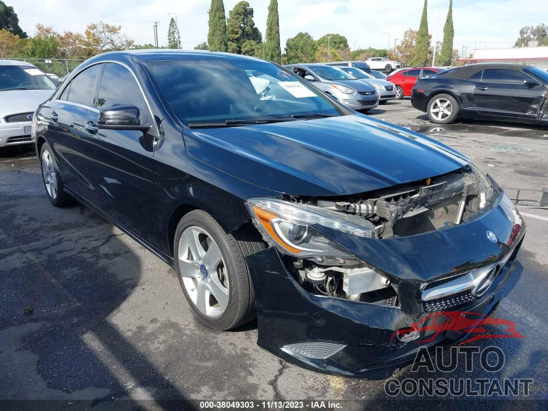 MERCEDES-BENZ CLA 250 2016 - WDDSJ4GB2GN378506