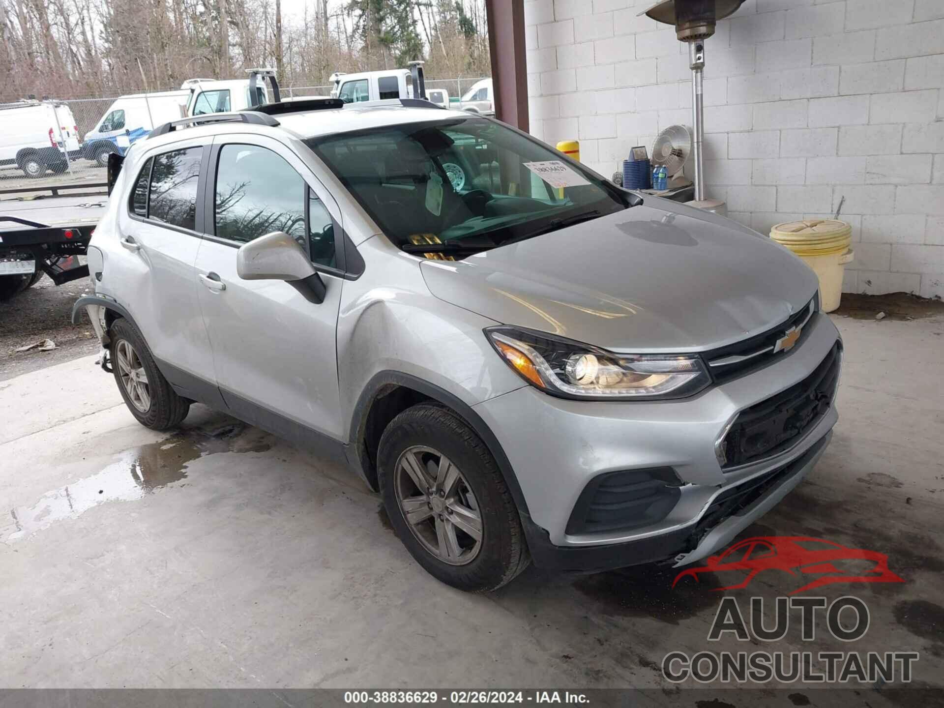 CHEVROLET TRAX 2022 - KL7CJPSM2NB565717