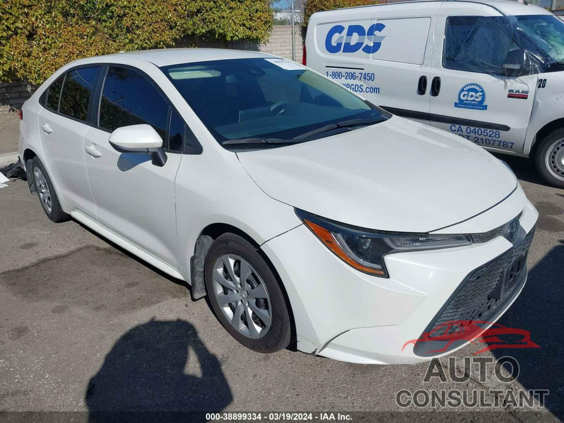 TOYOTA COROLLA 2021 - 5YFEPMAE2MP162095