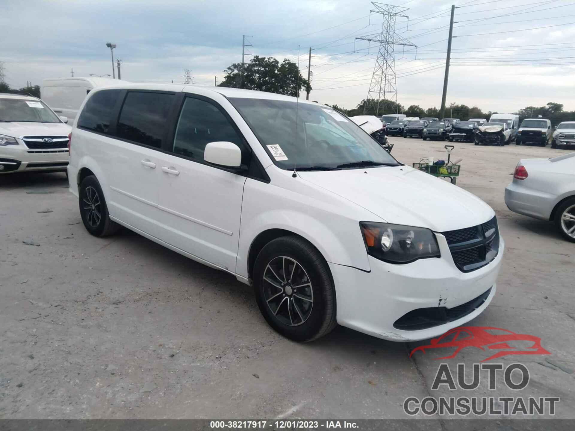 DODGE GRAND CARAVAN 2017 - 2C4RDGBG1HR626012