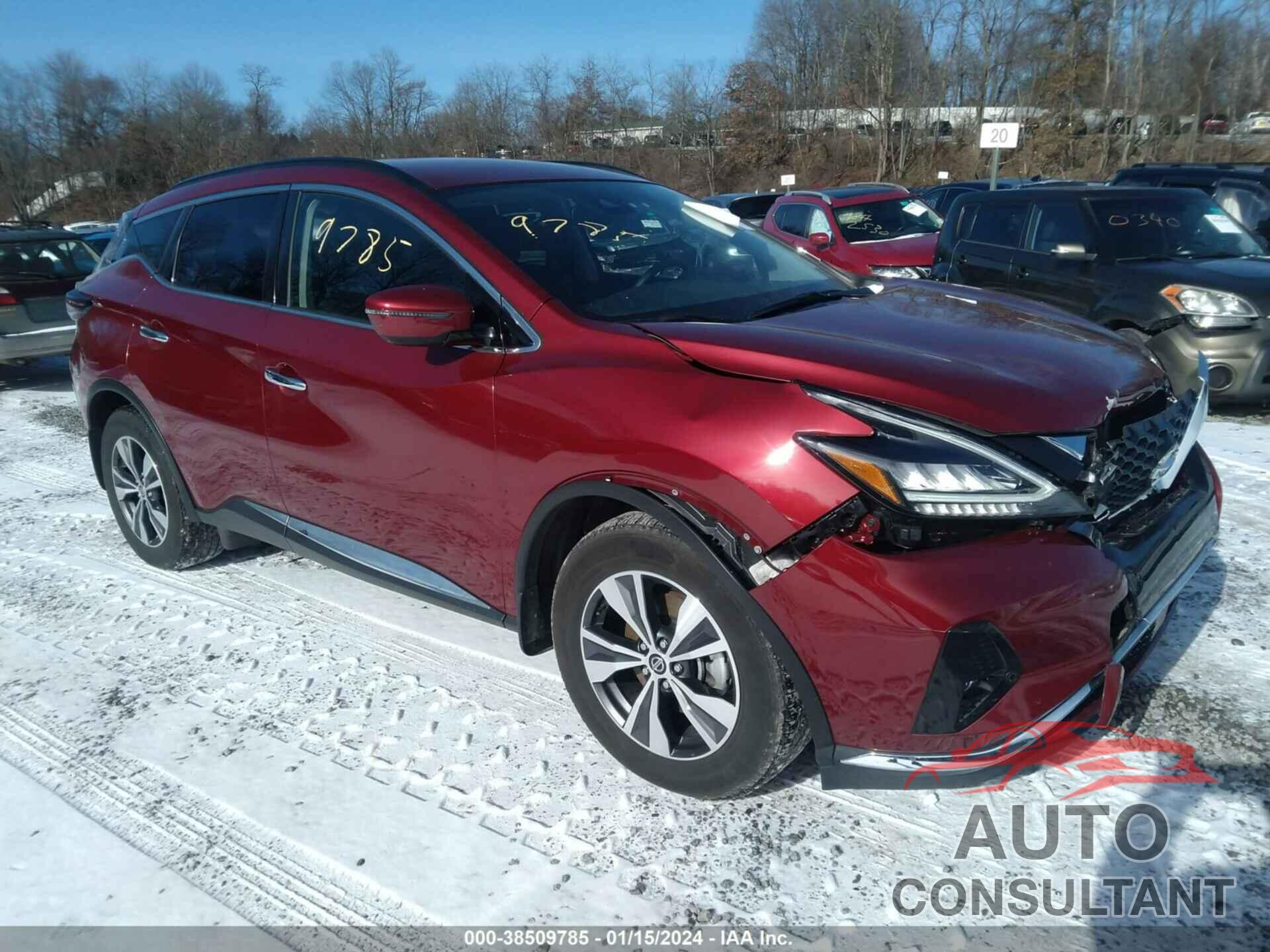 NISSAN MURANO 2022 - 5N1AZ2BS1NC126728