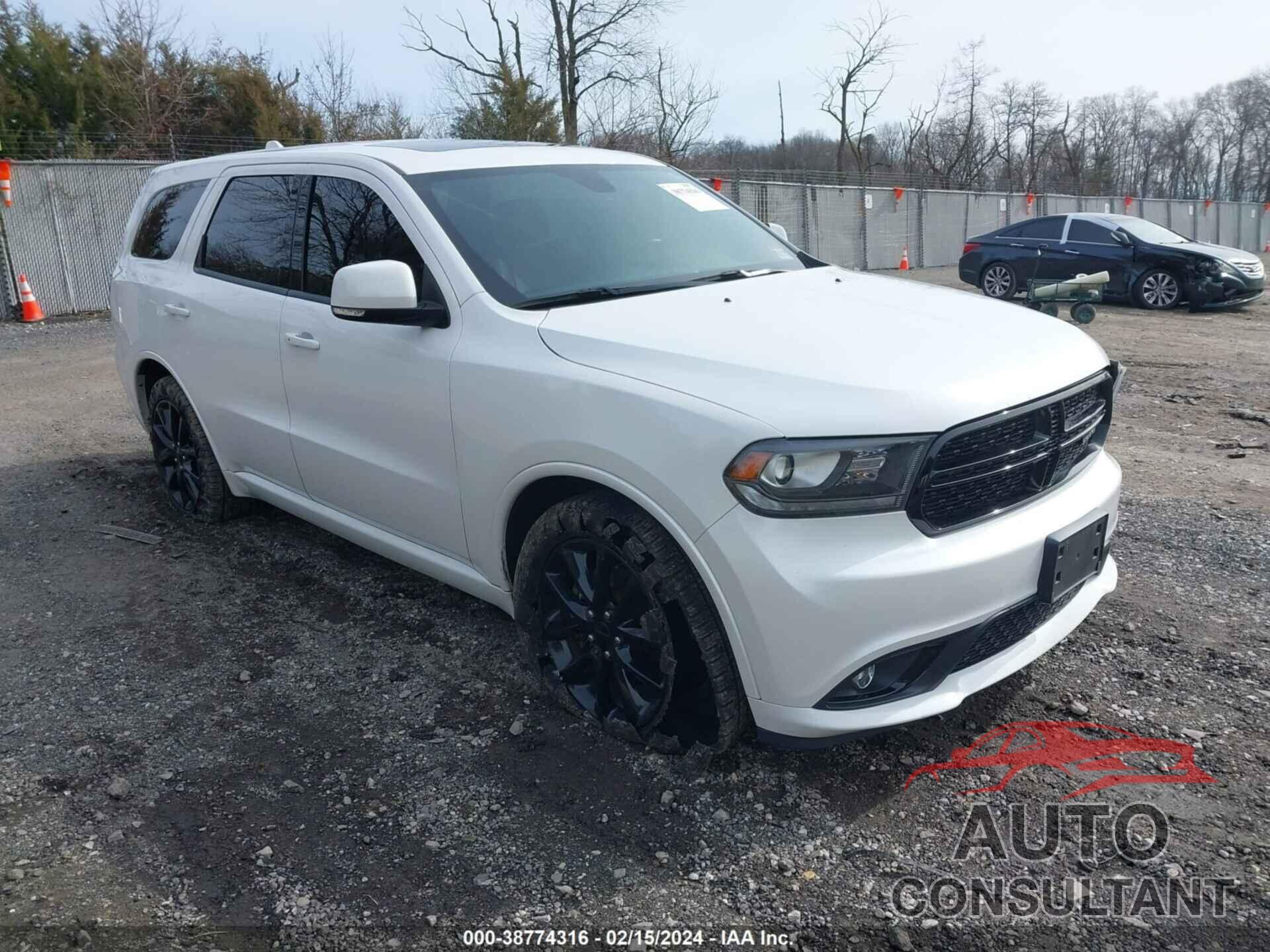 DODGE DURANGO 2017 - 1C4SDJCT2HC766671