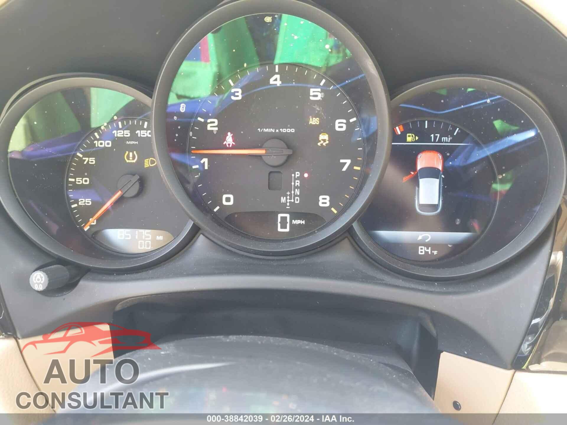 PORSCHE MACAN 2017 - WP1AA2A52HLB82557