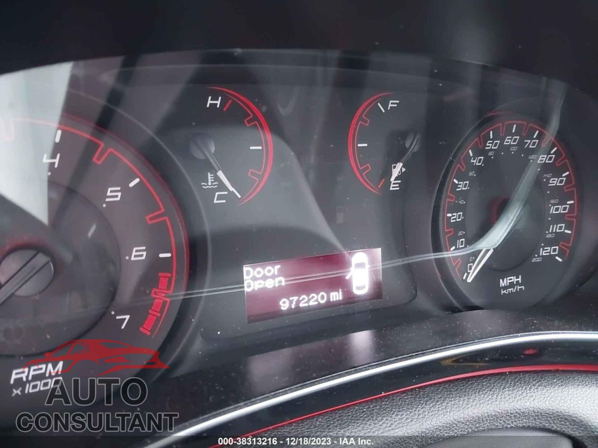 DODGE DART 2016 - 1C3CDFFH2GD796727