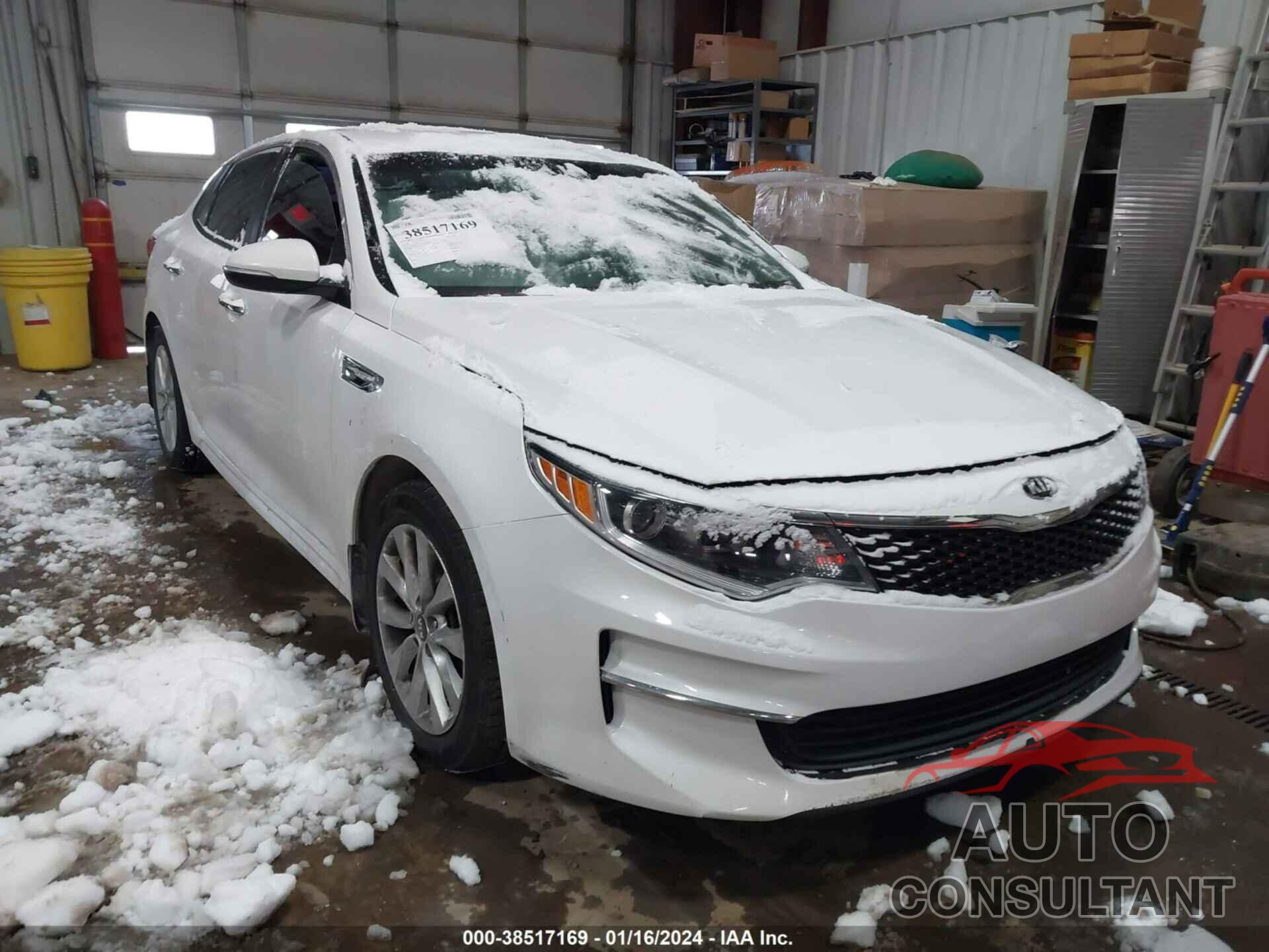 KIA OPTIMA 2018 - 5XXGT4L3XJG273370