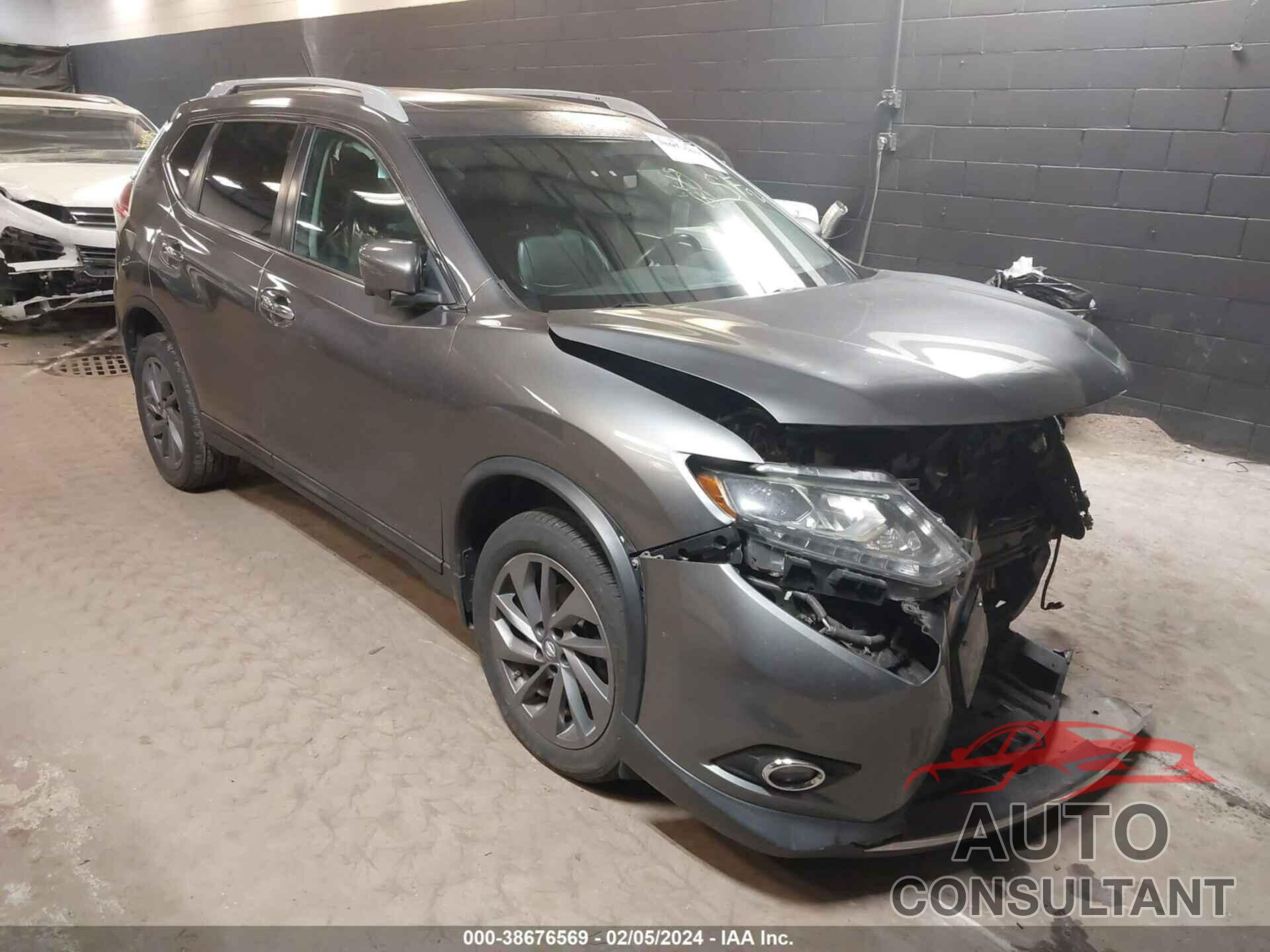 NISSAN ROGUE 2016 - 5N1AT2MV6GC764145