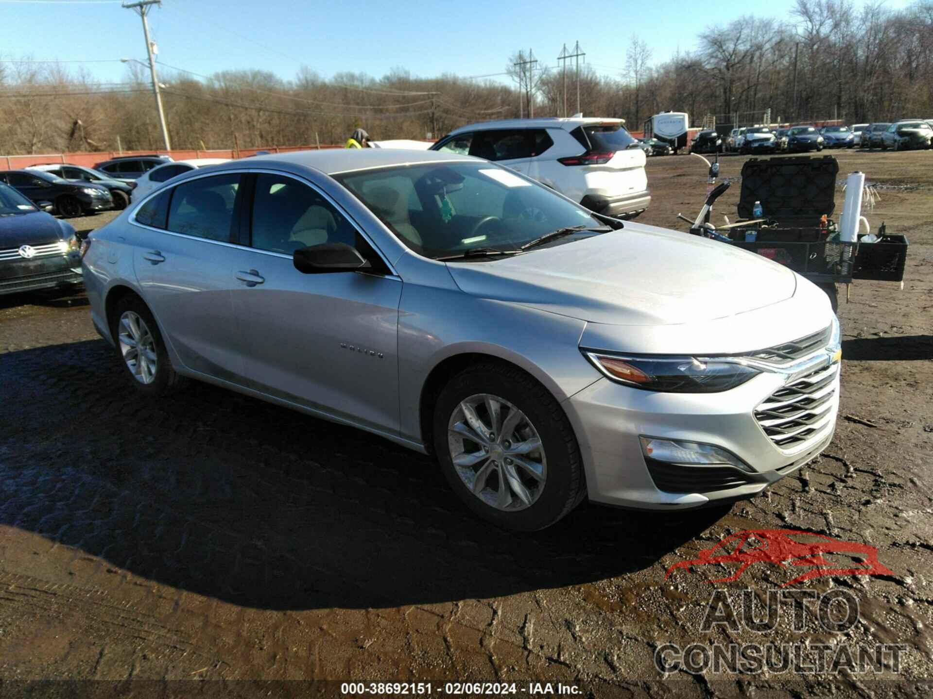 CHEVROLET MALIBU 2020 - 1G1ZD5ST7LF002600