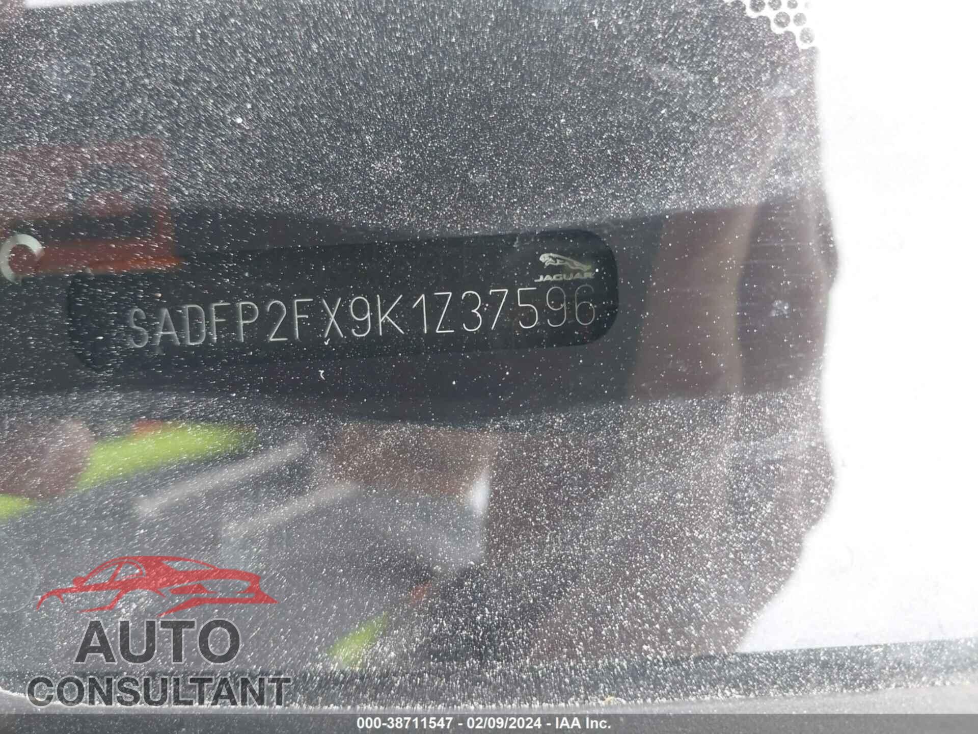 JAGUAR E-PACE 2019 - SADFP2FX9K1Z37596