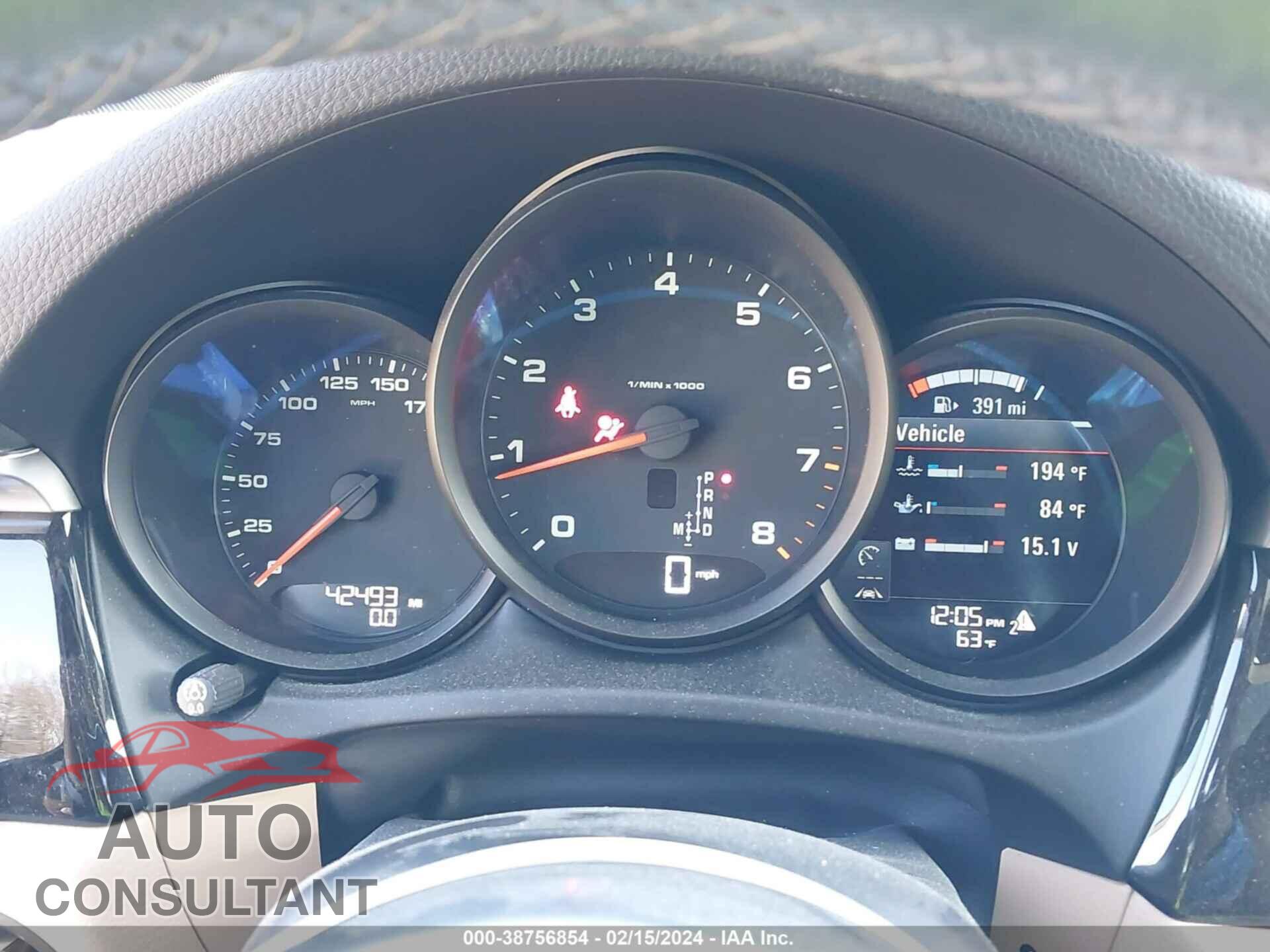 PORSCHE MACAN 2021 - WP1AA2A50MLB02070