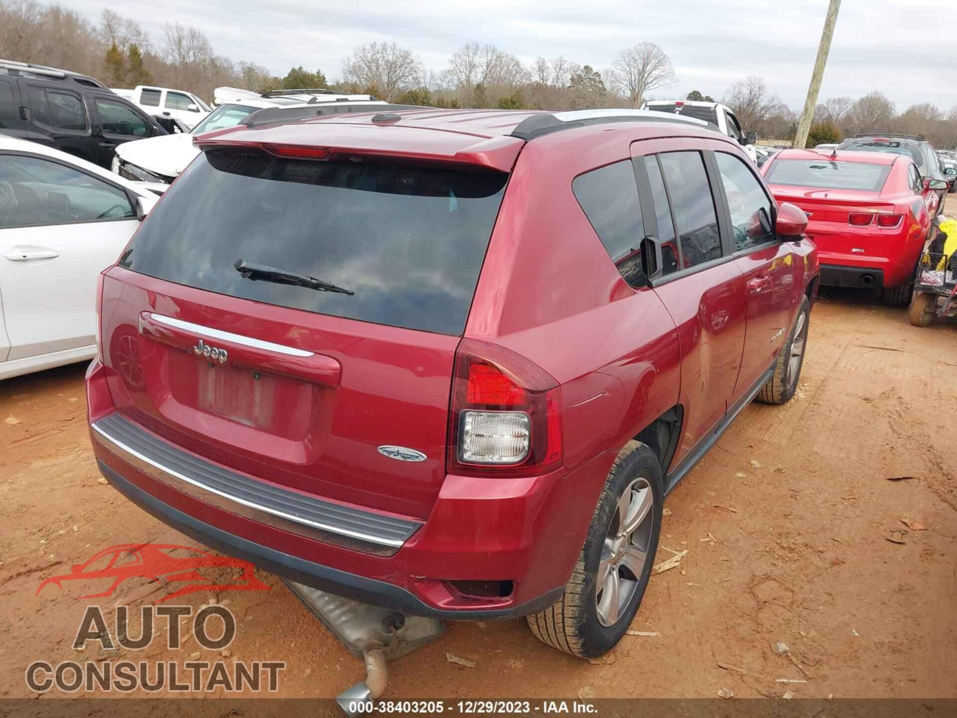 JEEP COMPASS 2017 - 1C4NJCEA6HD156151