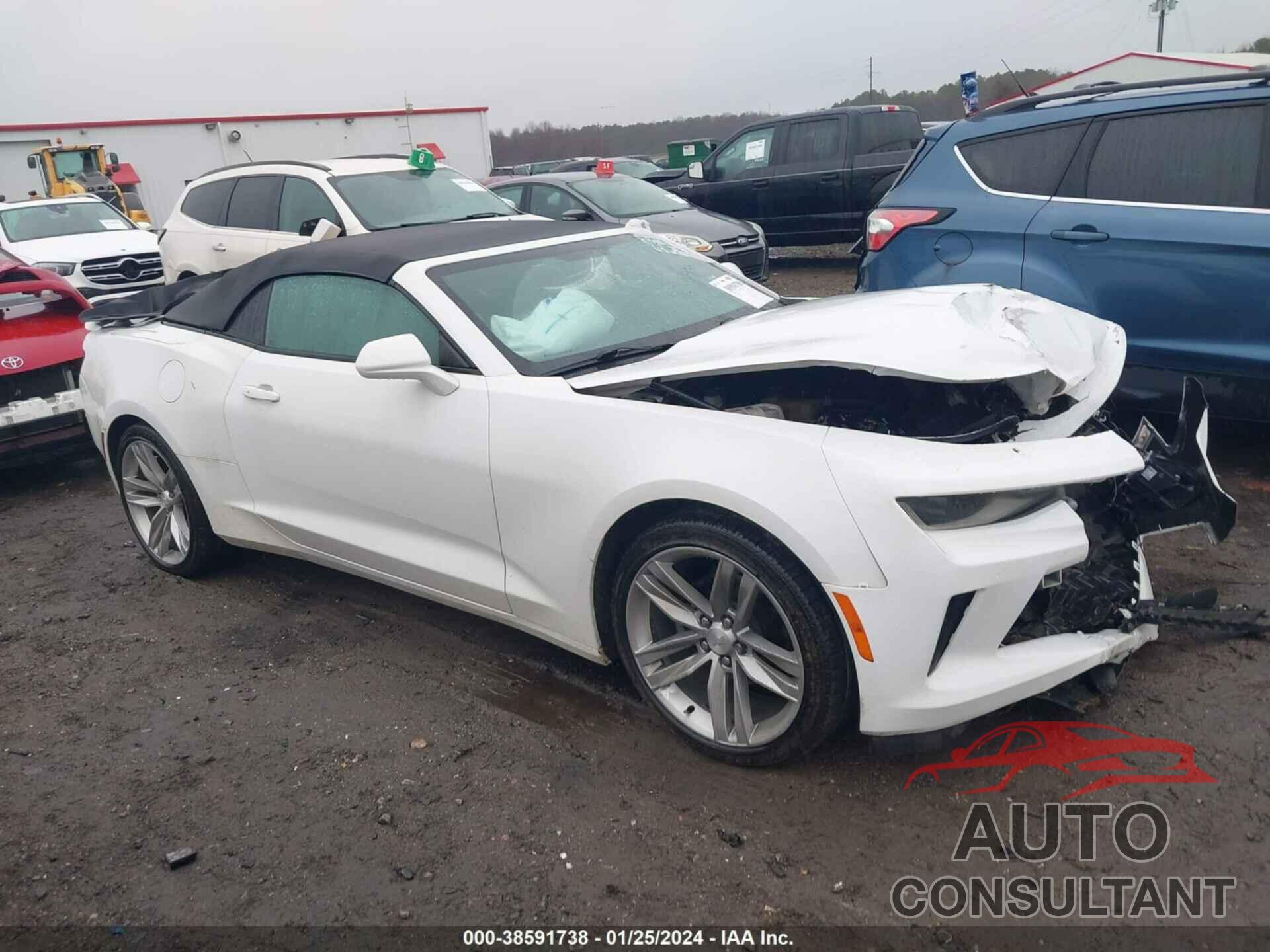 CHEVROLET CAMARO 2016 - 1G1FB3DX3G0168893