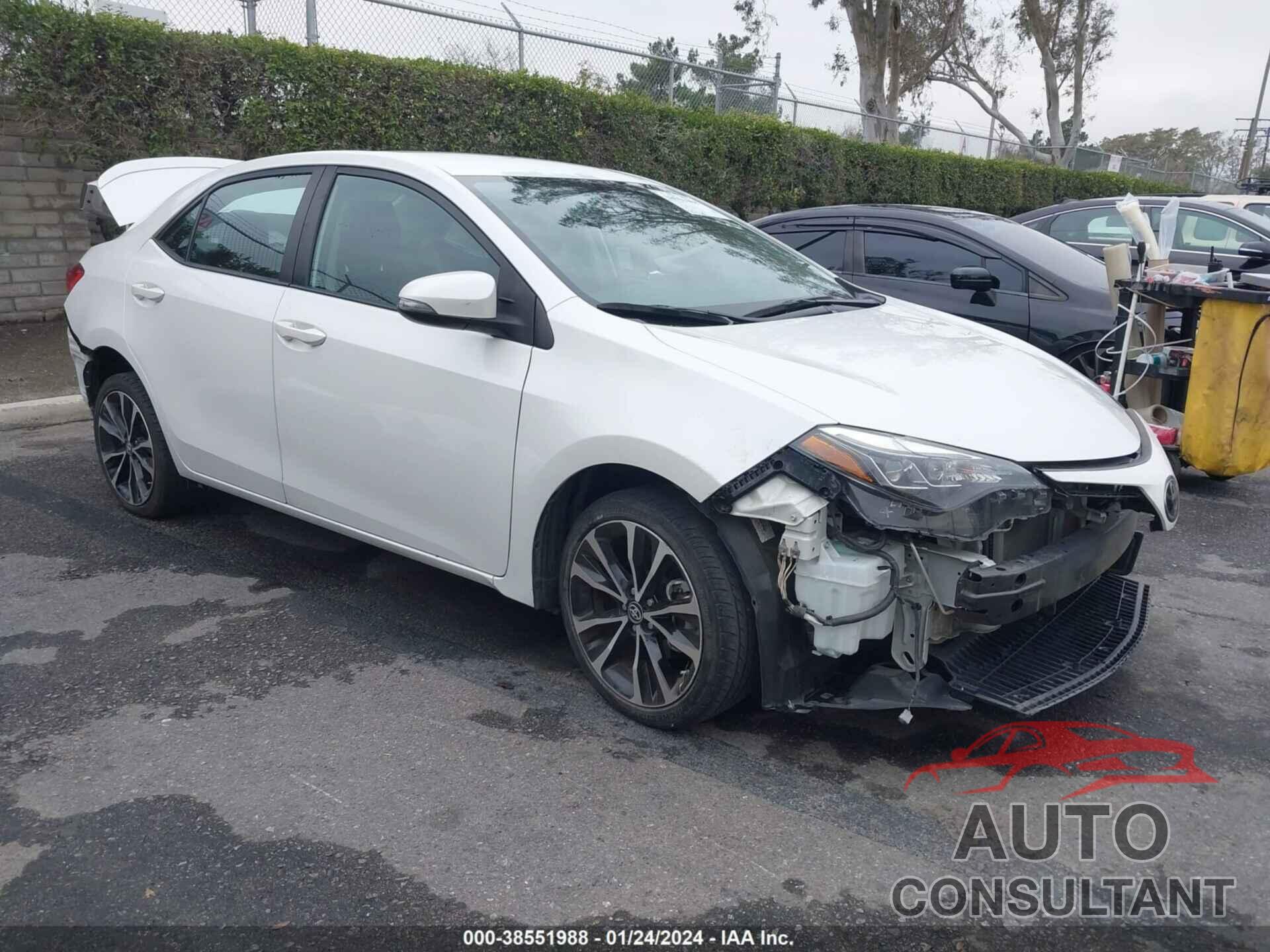 TOYOTA COROLLA 2017 - 5YFBURHE4HP729136