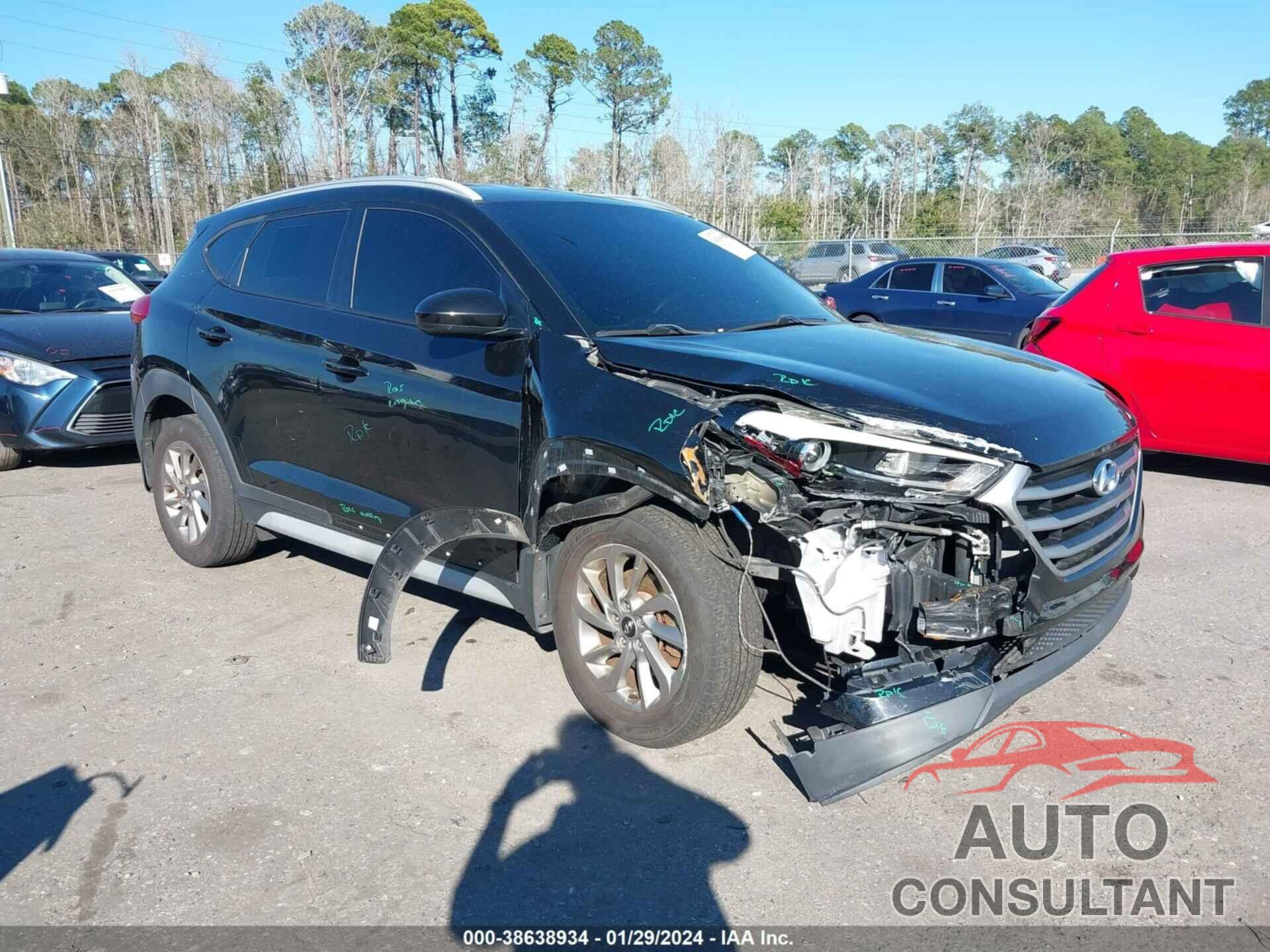 HYUNDAI TUCSON 2017 - KM8J3CA47HU535180