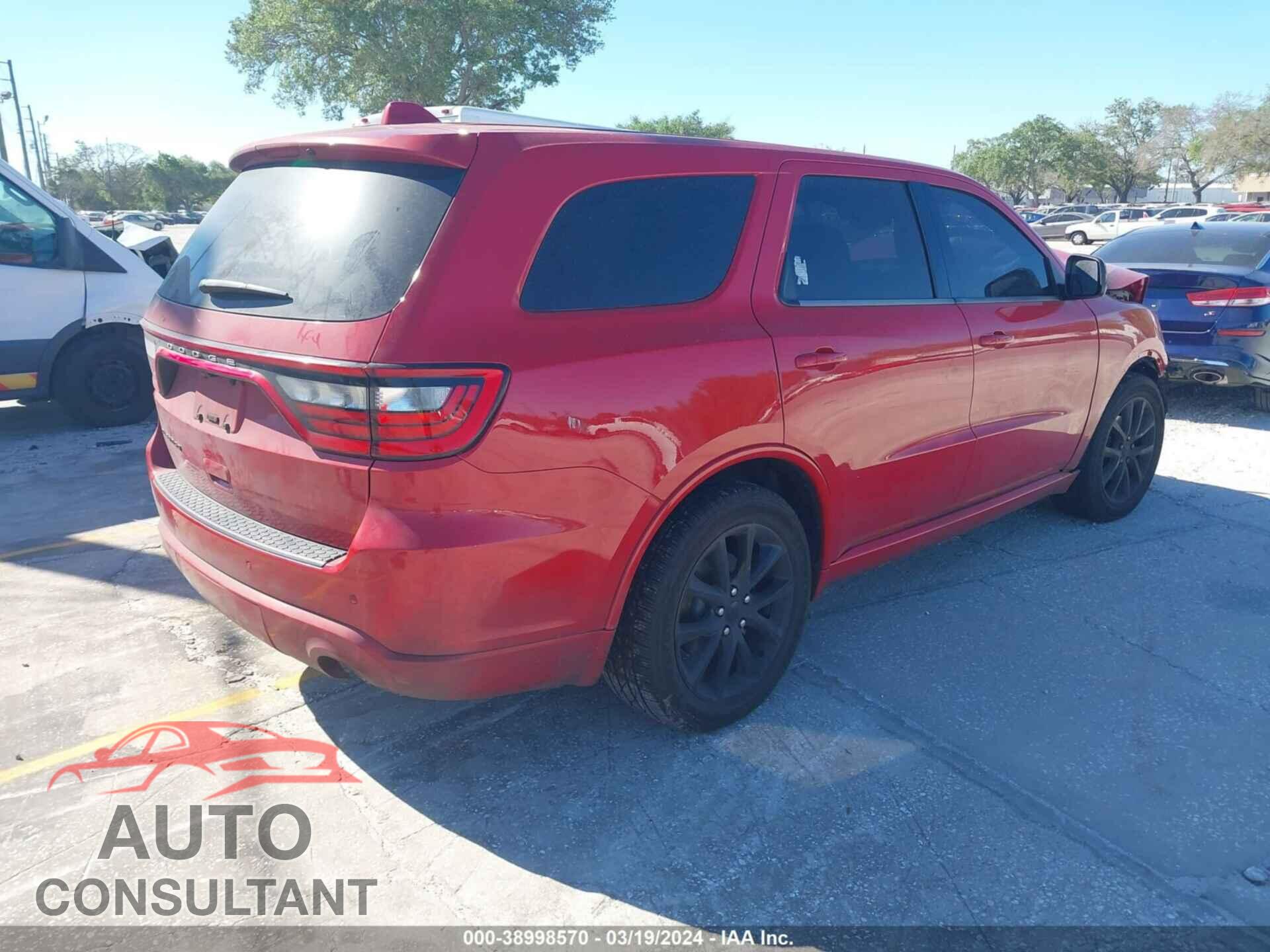 DODGE DURANGO 2018 - 1C4RDHAG1JC282073