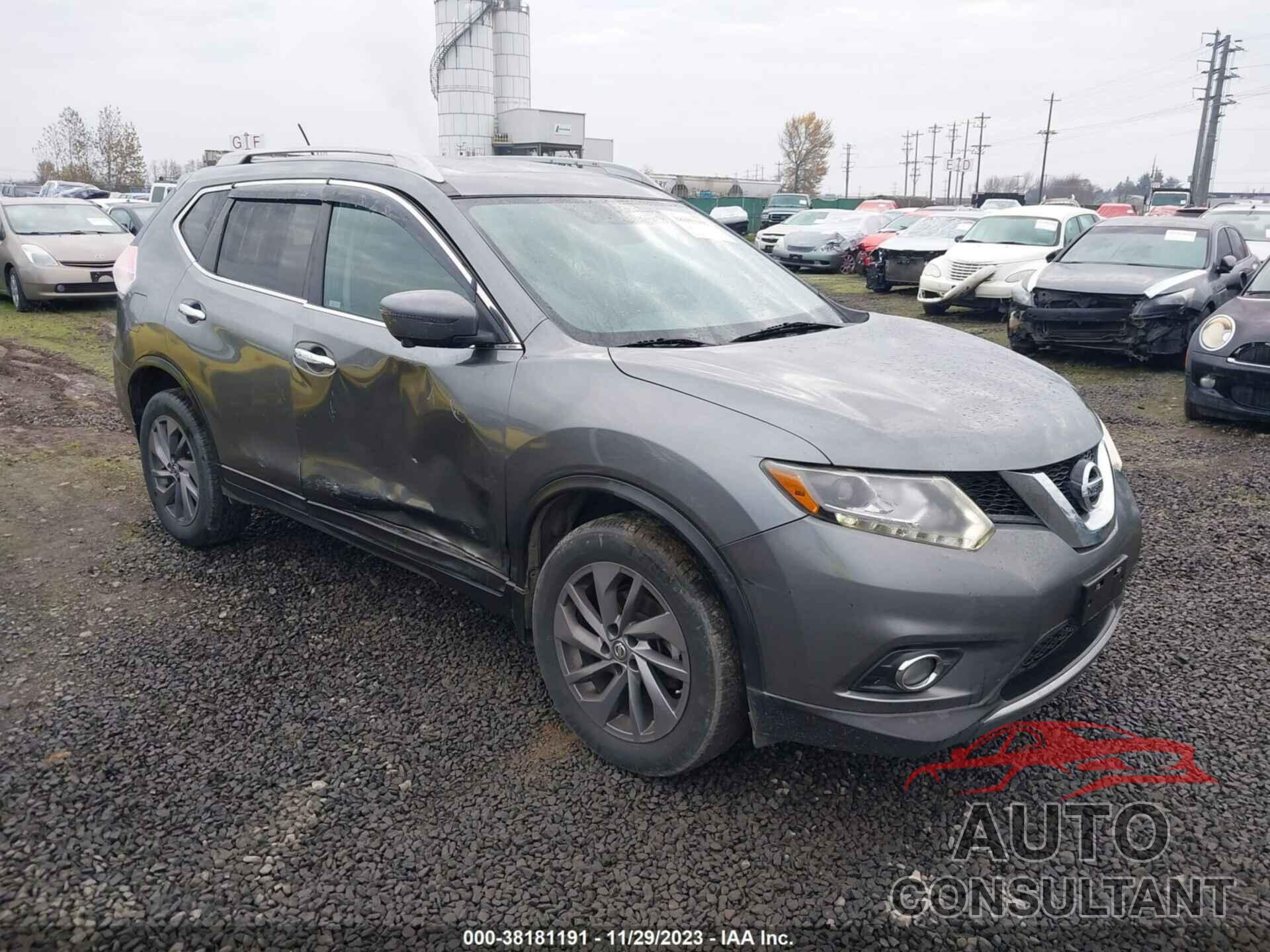 NISSAN ROGUE 2016 - 5N1AT2MV5GC751046