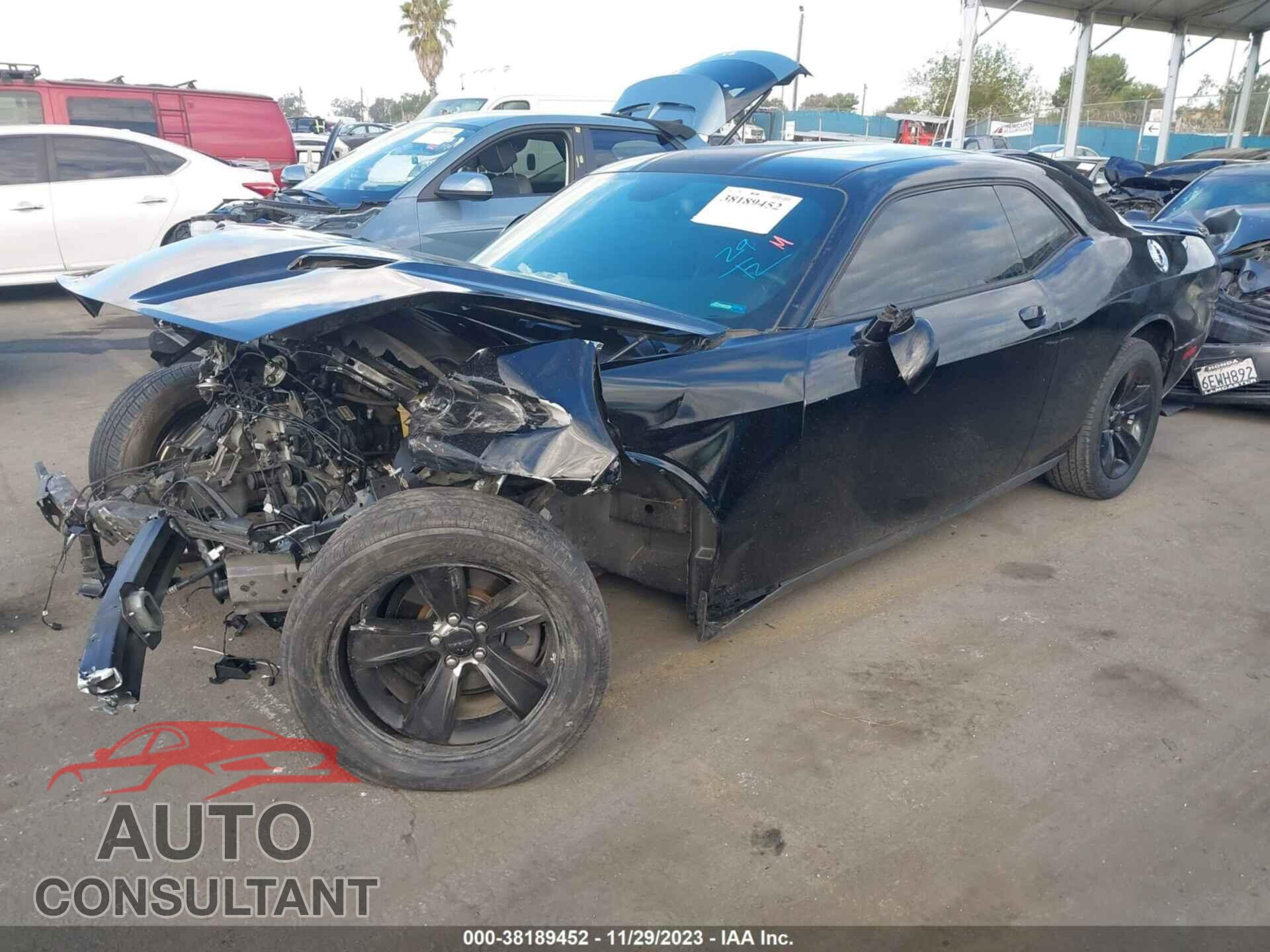 DODGE CHALLENGER 2016 - 2C3CDZAG1GH184649
