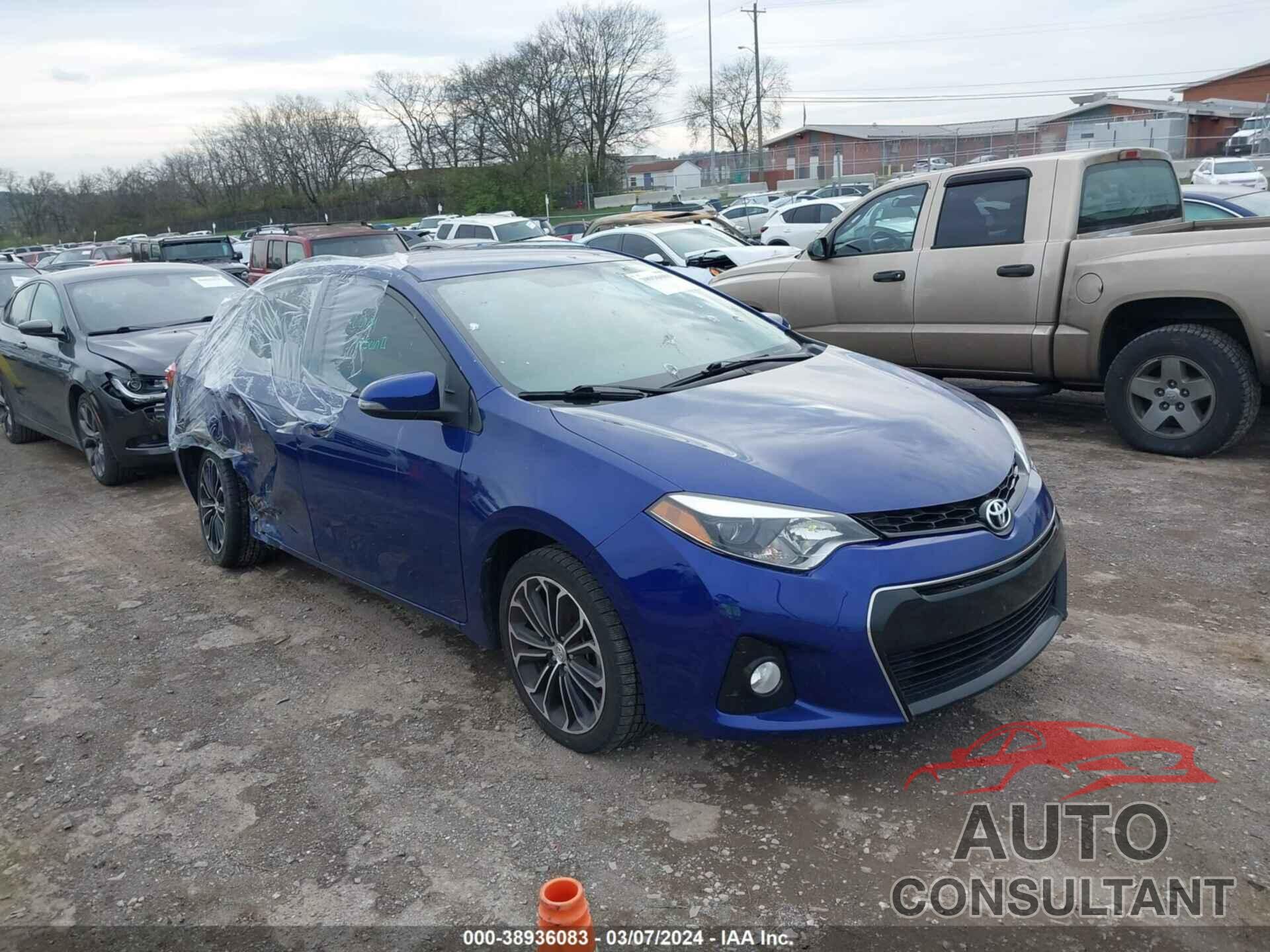 TOYOTA COROLLA 2016 - 2T1BURHE8GC741692