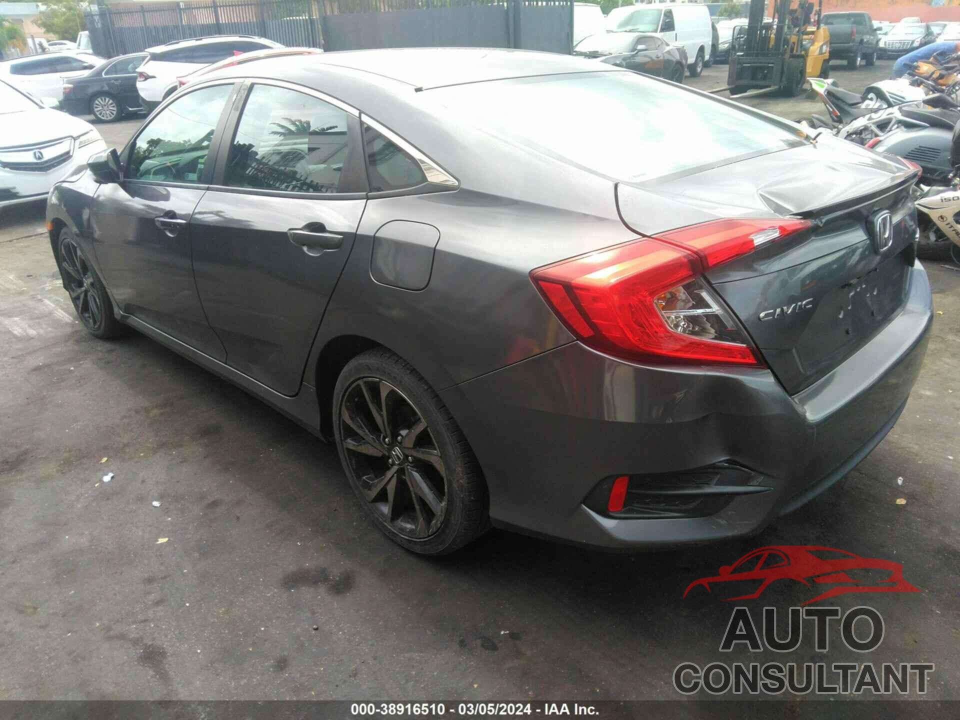 HONDA CIVIC 2019 - 2HGFC2F87KH564772