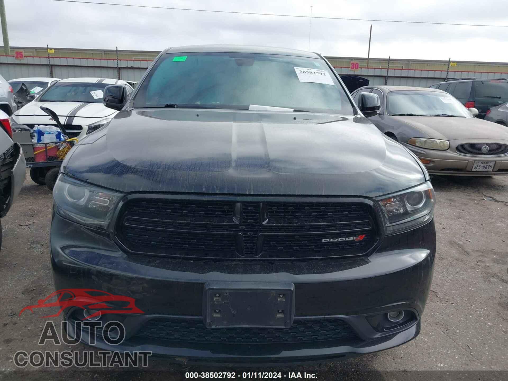 DODGE DURANGO 2017 - 1C4SDHCT6HC833569