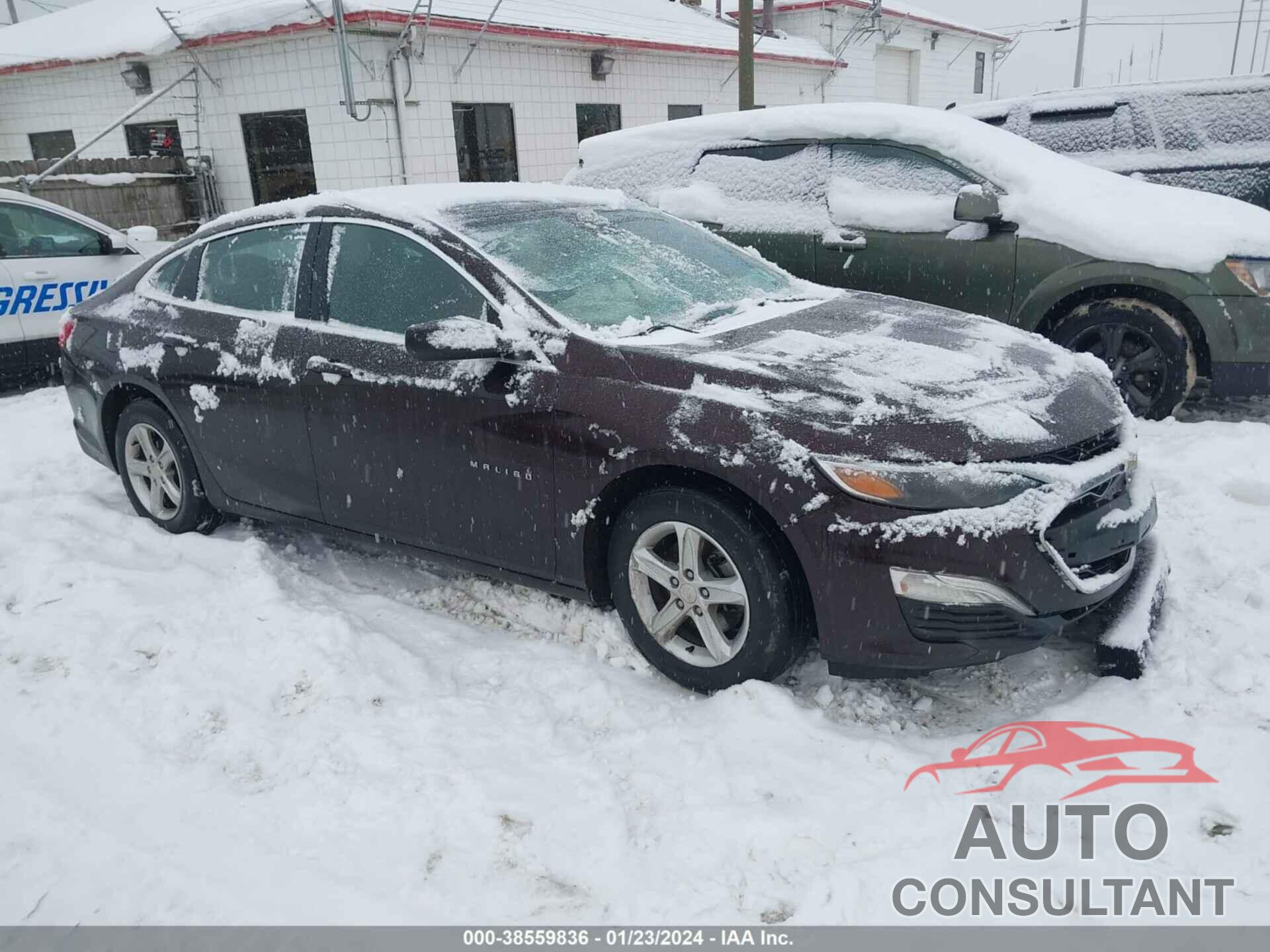 CHEVROLET MALIBU 2020 - 1G1ZC5STXLF107666