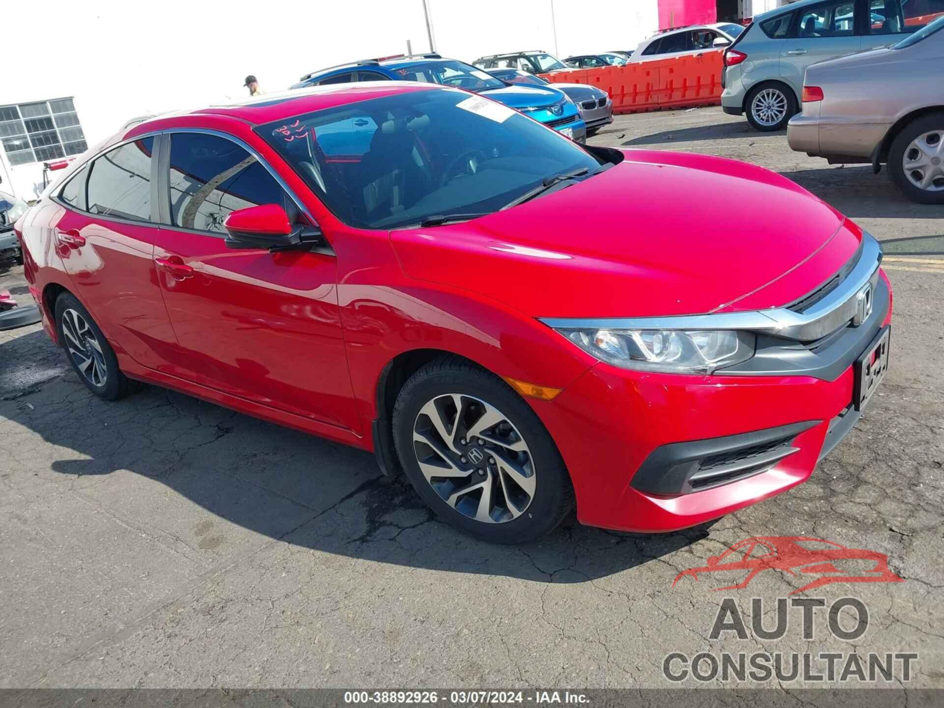 HONDA CIVIC 2017 - 2HGFC2F75HH508412