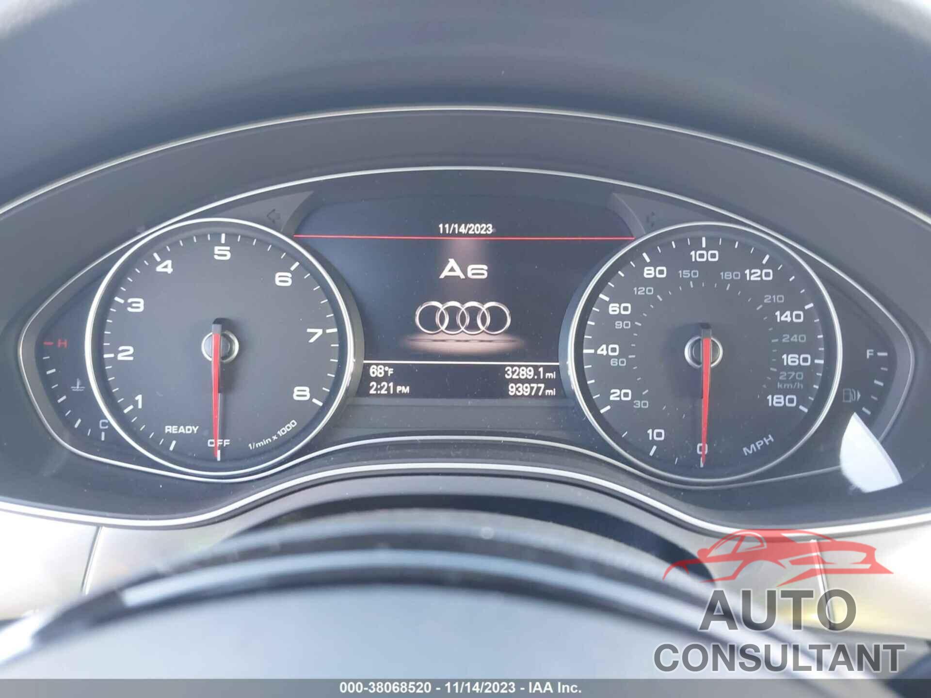 AUDI A6 2017 - WAUG8AFC4HN010041