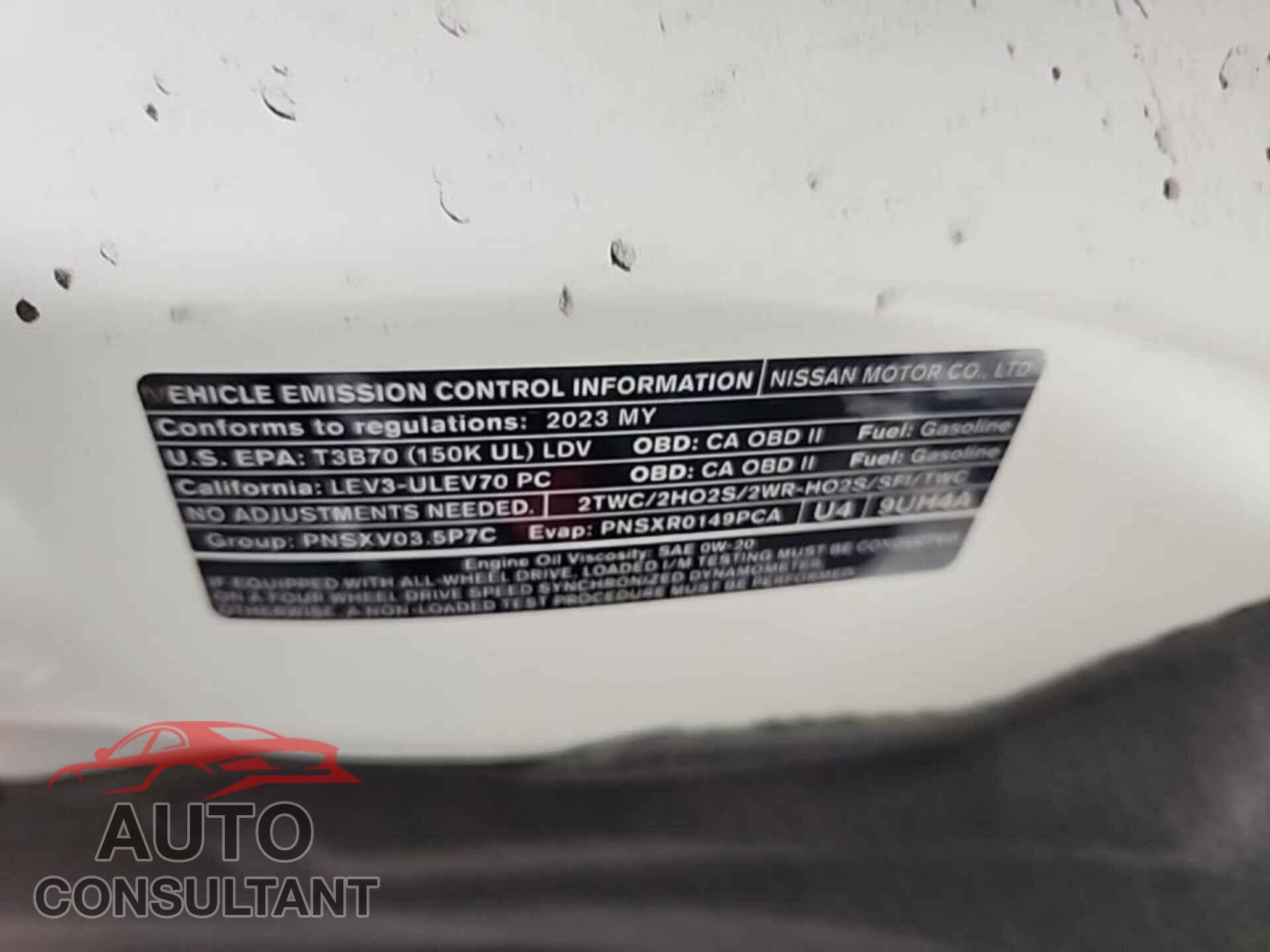 NISSAN MURANO 2023 - 5N1AZ2BS8PC110321