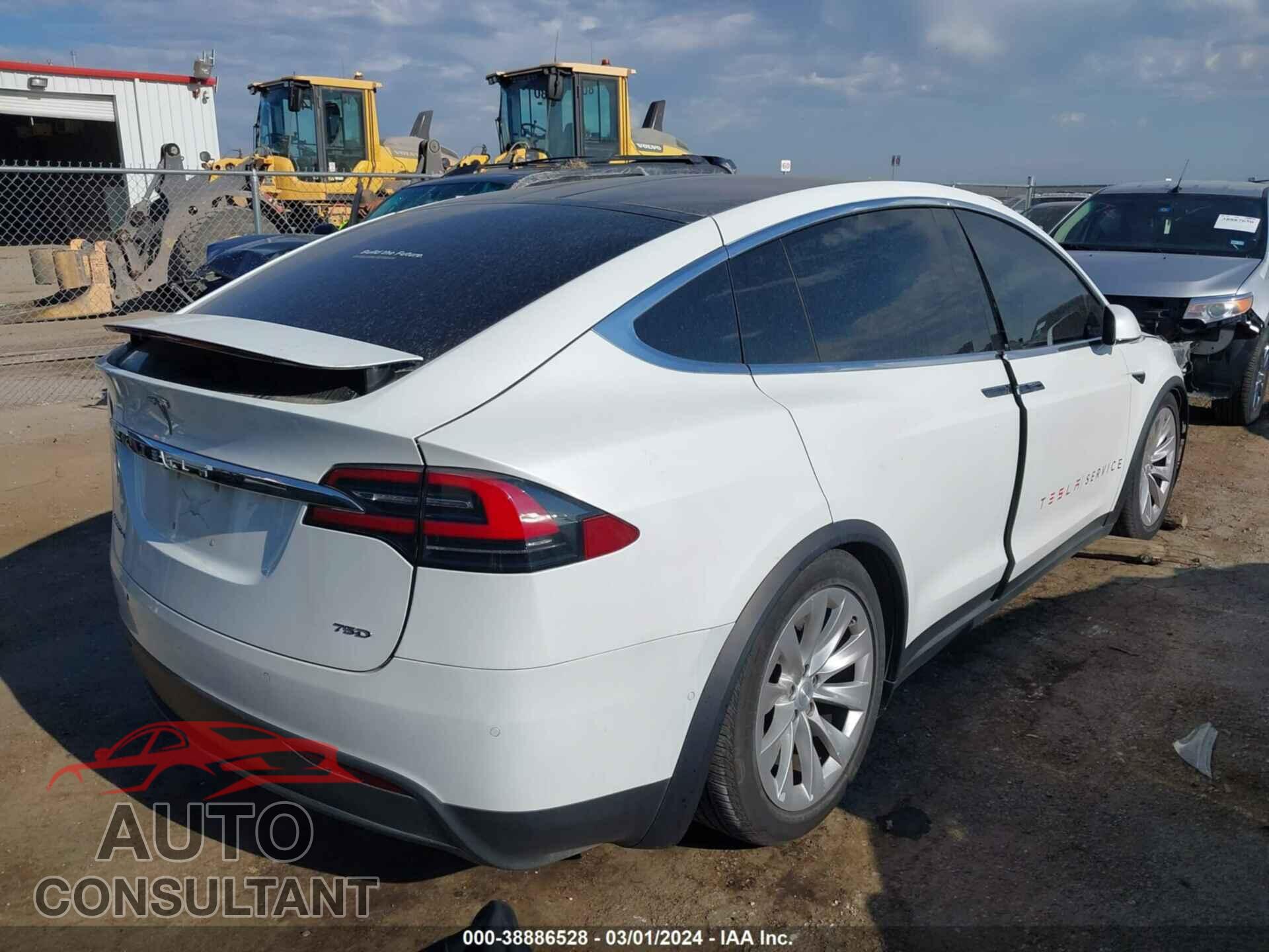 TESLA MODEL X 2016 - 5YJXCBE27GF014159