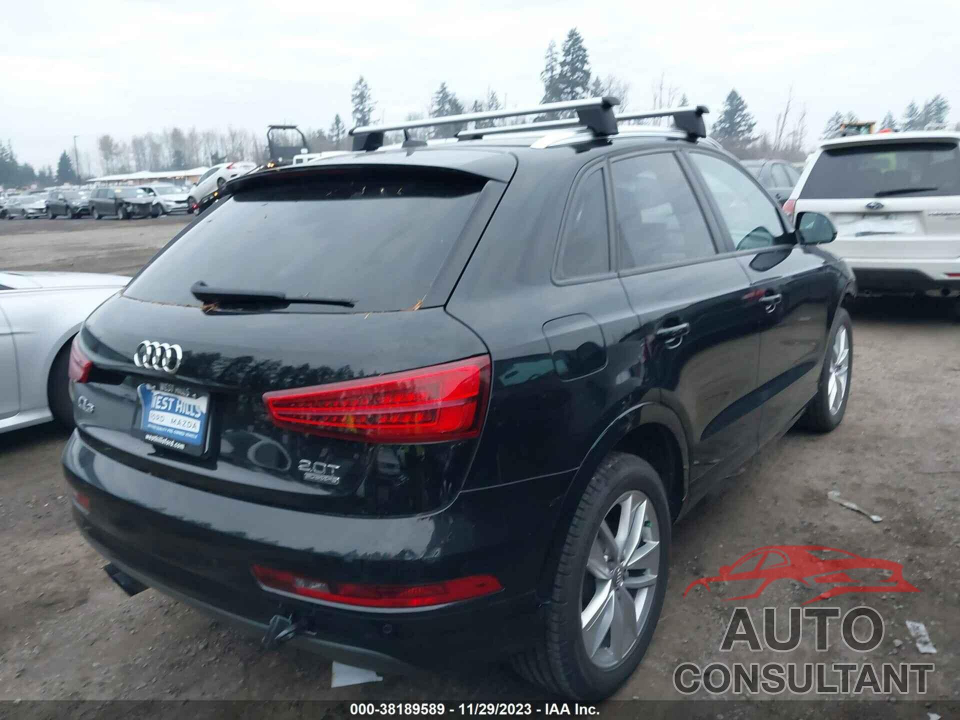 AUDI Q3 2017 - WA1ECCFS7HR004443