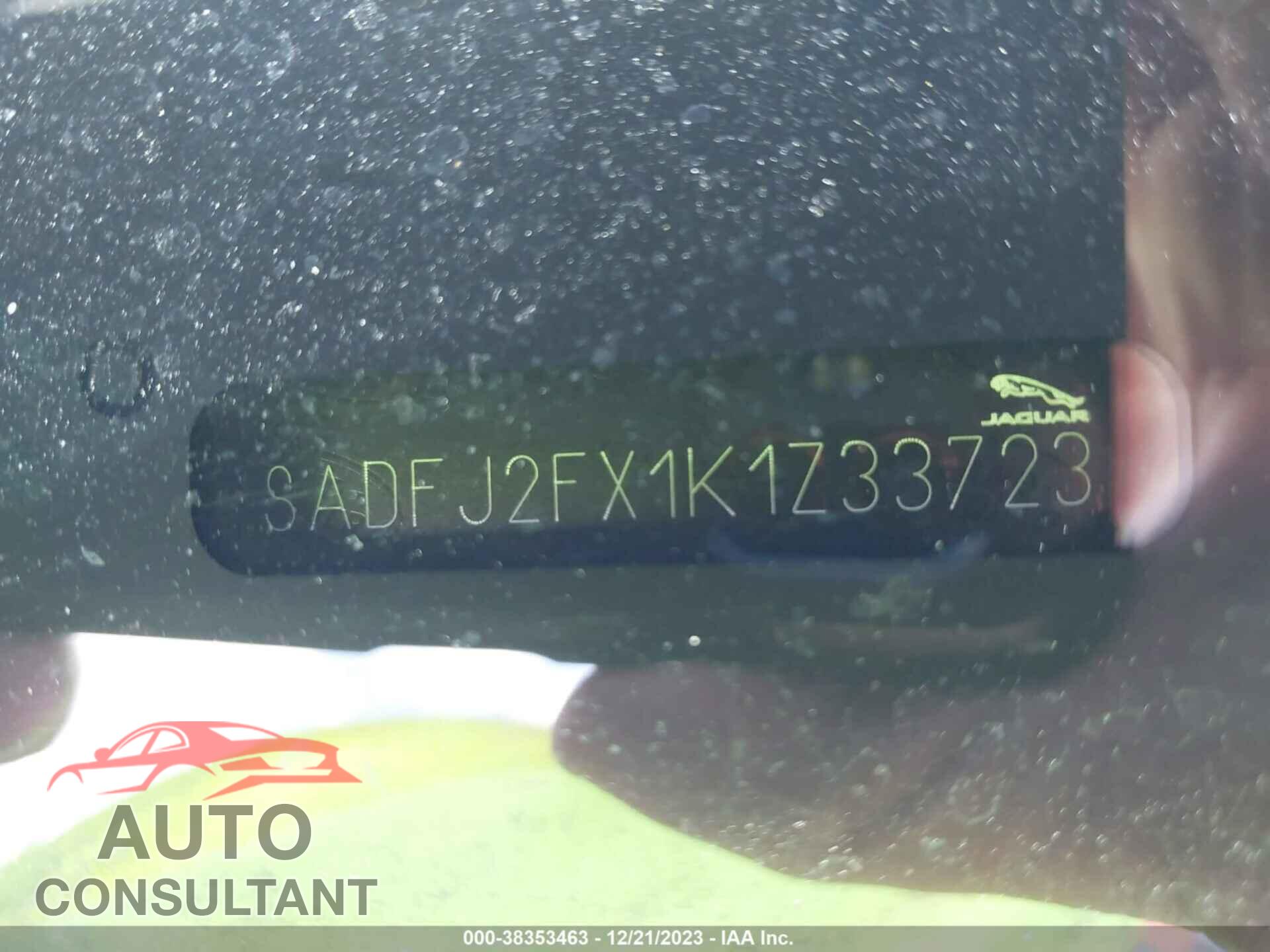 JAGUAR E-PACE 2019 - SADFJ2FX1K1Z33723