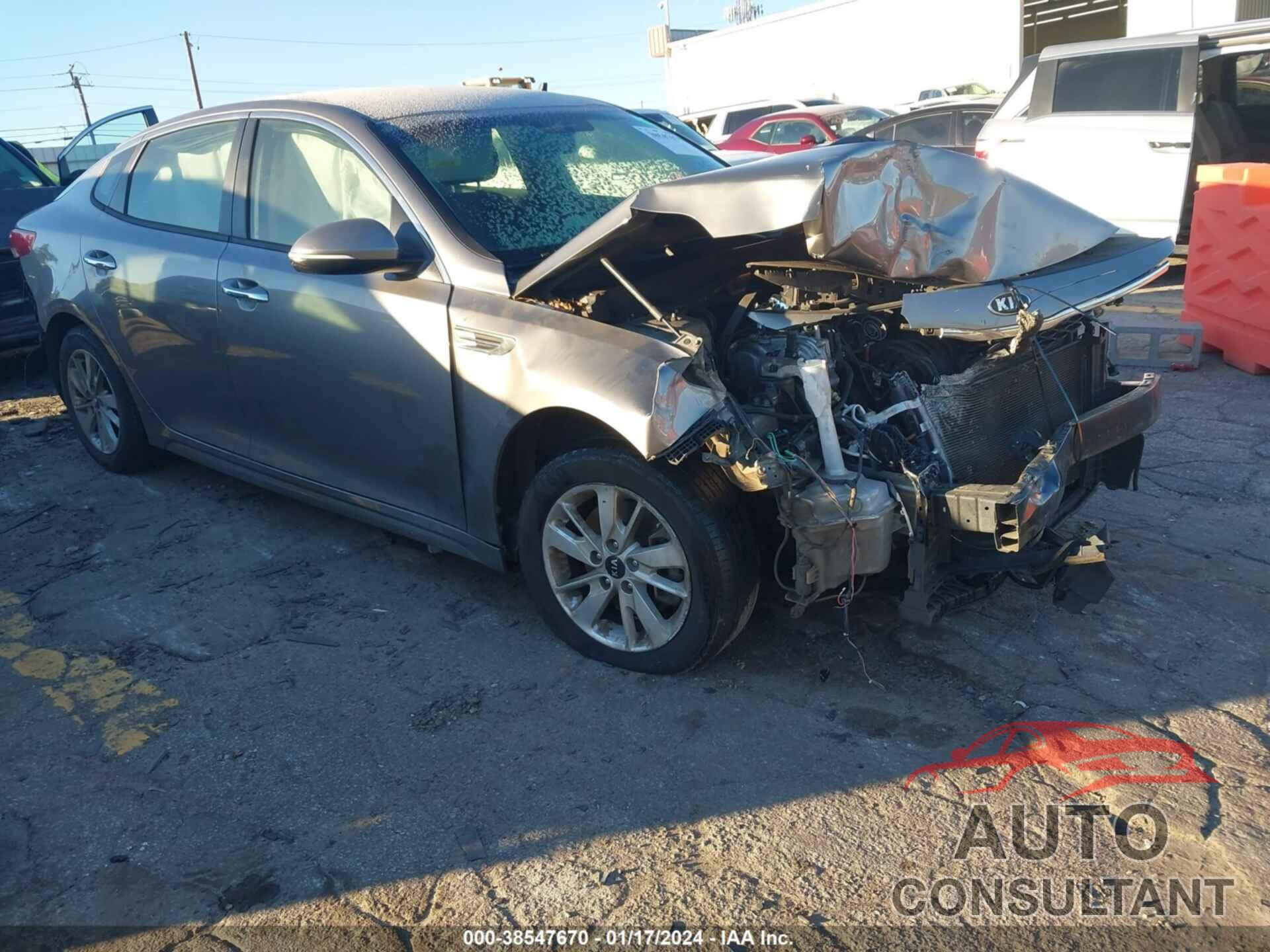 KIA OPTIMA 2016 - 5XXGT4L36GG100695