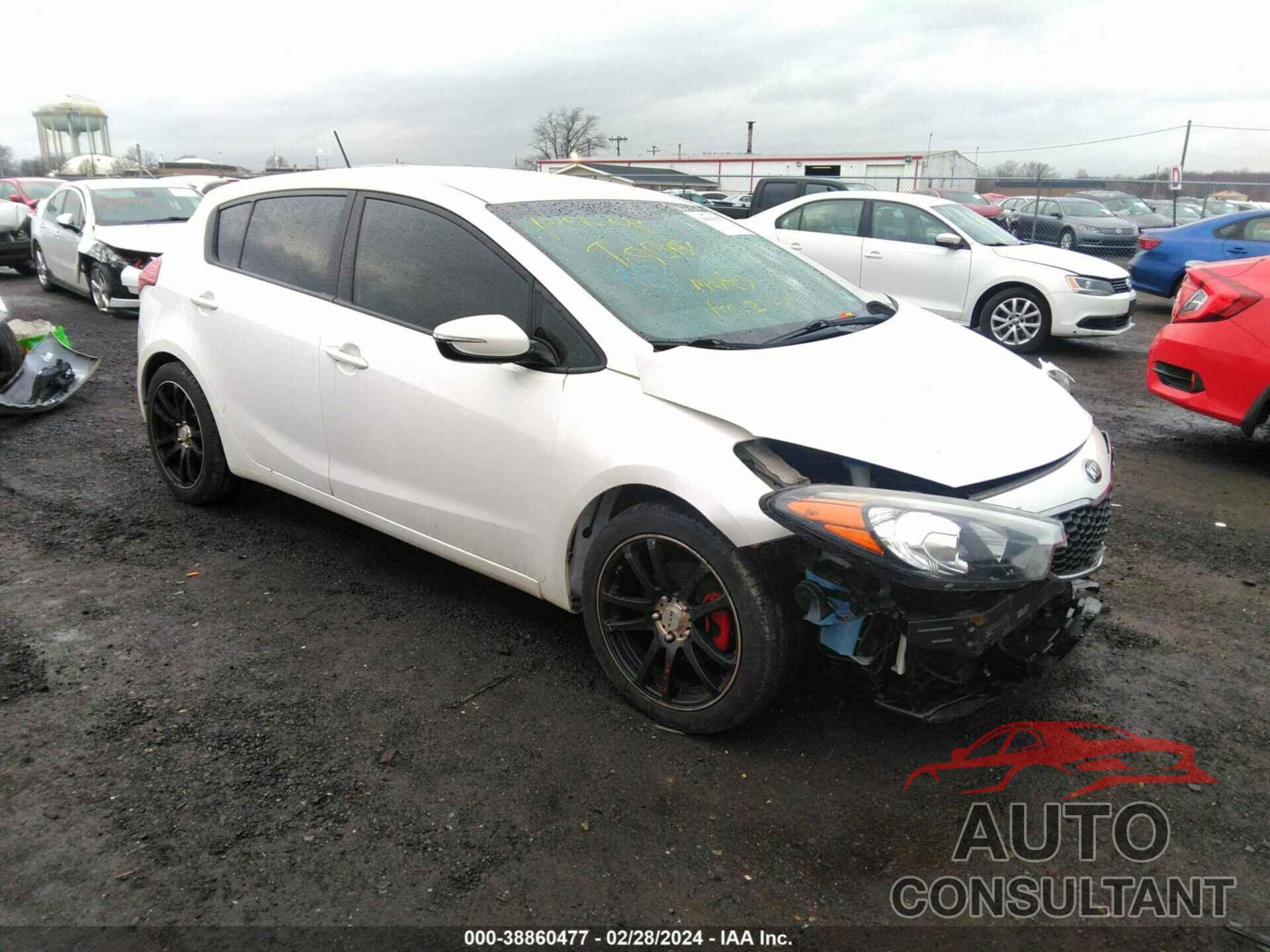 KIA FORTE 2016 - KNAFK5A83G5584071