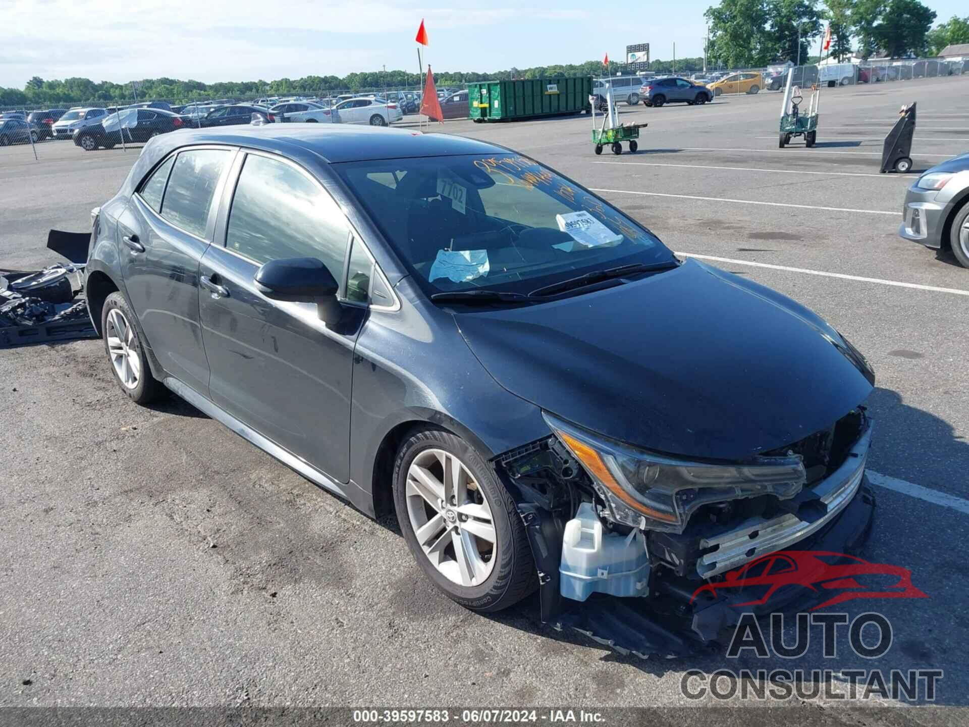 TOYOTA COROLLA 2020 - JTND4RBE3L3082856