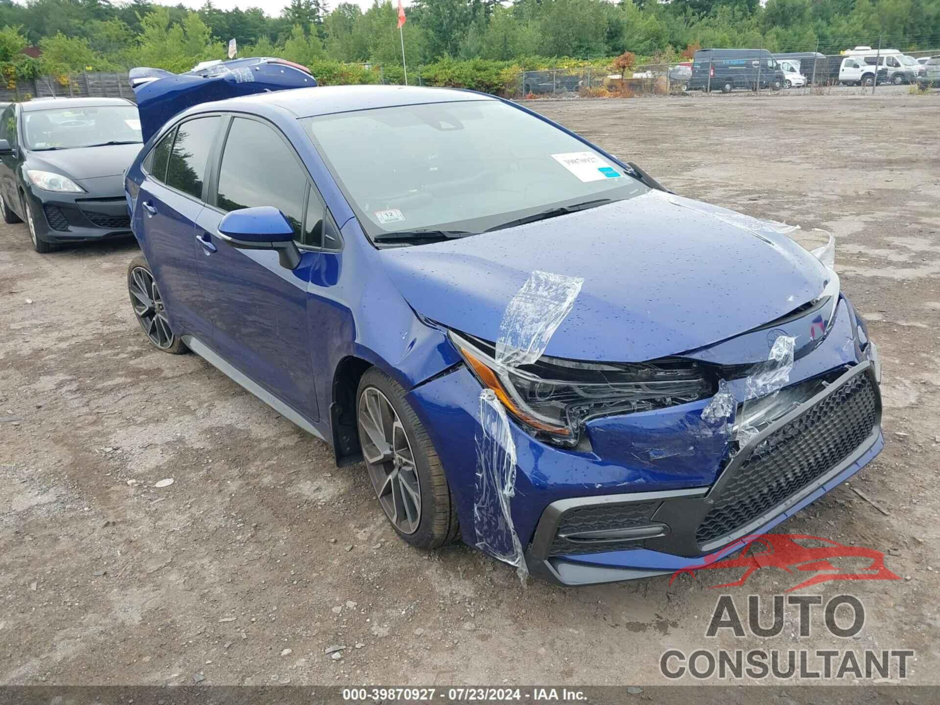TOYOTA COROLLA 2021 - JTDS4MCE3MJ074203