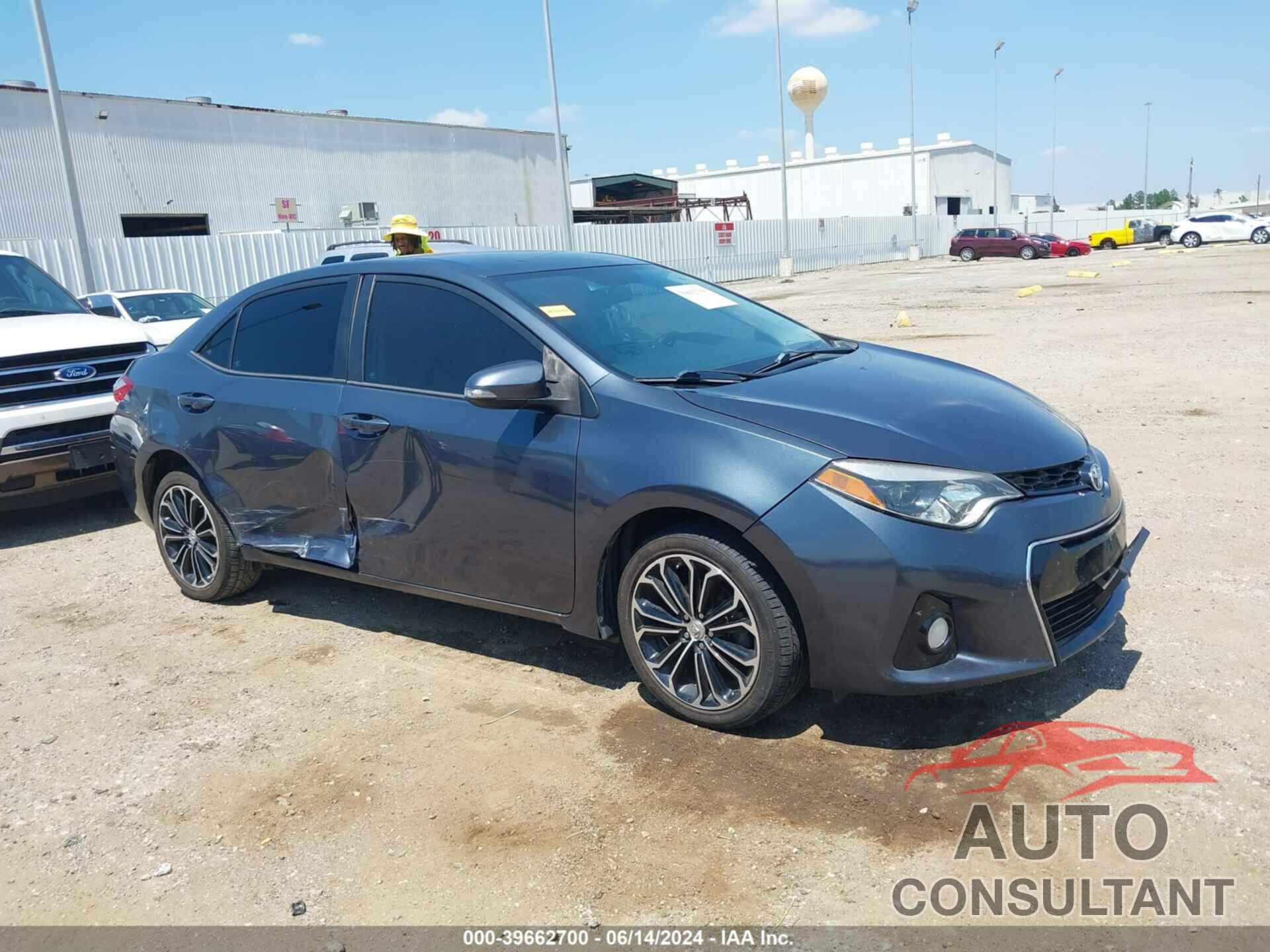 TOYOTA COROLLA 2016 - 5YFBURHE1GP495441