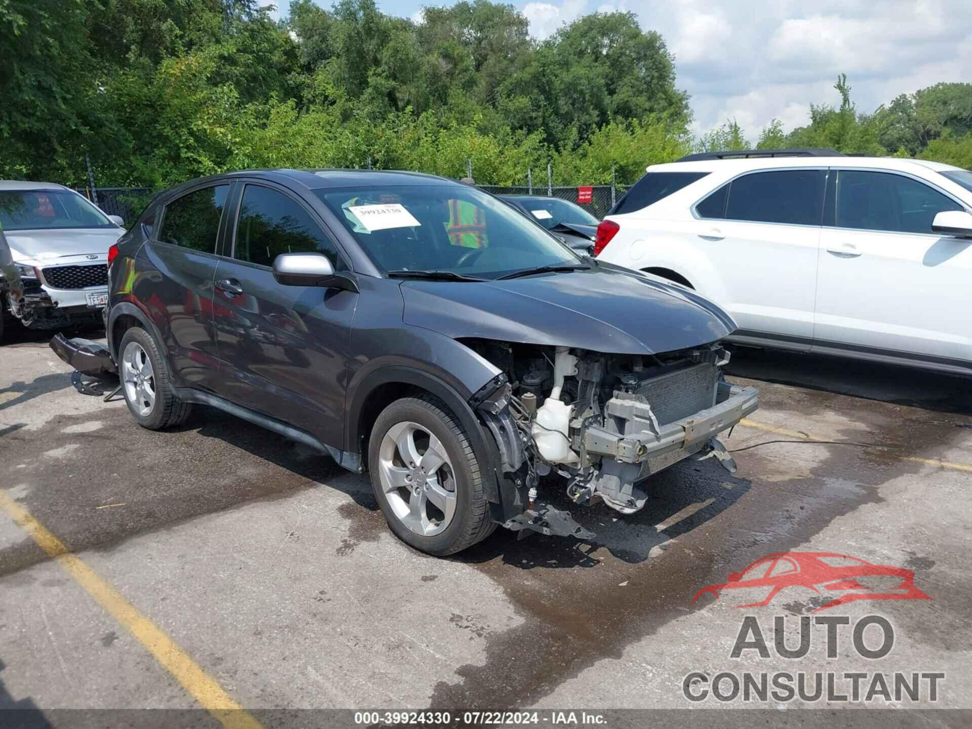 HONDA HR-V 2016 - 3CZRU5H33GM743776