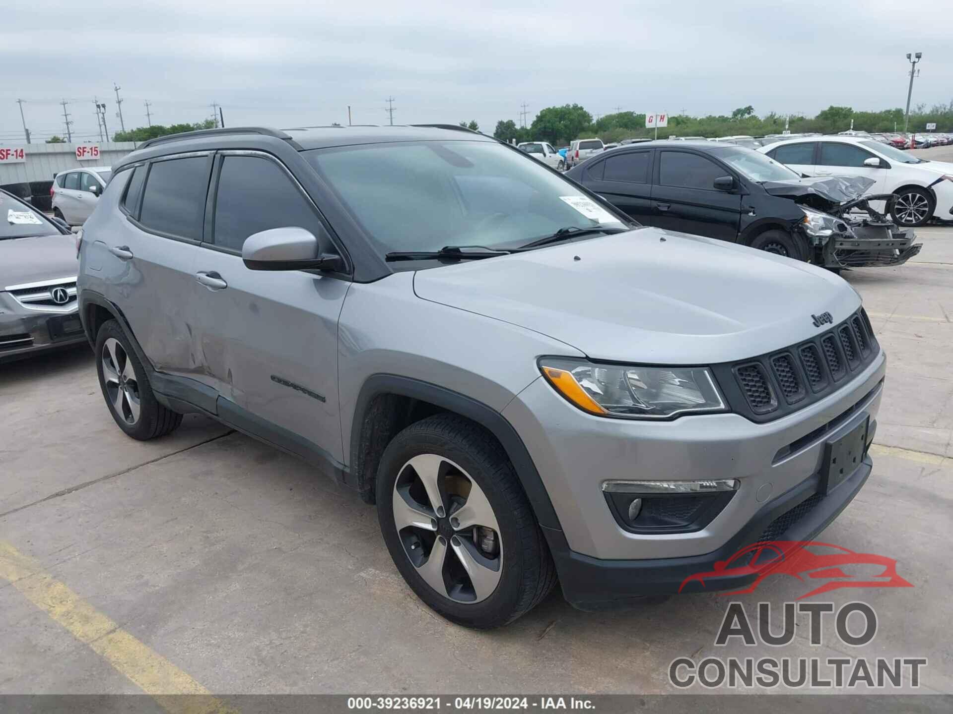 JEEP COMPASS 2018 - 3C4NJCBB7JT124970