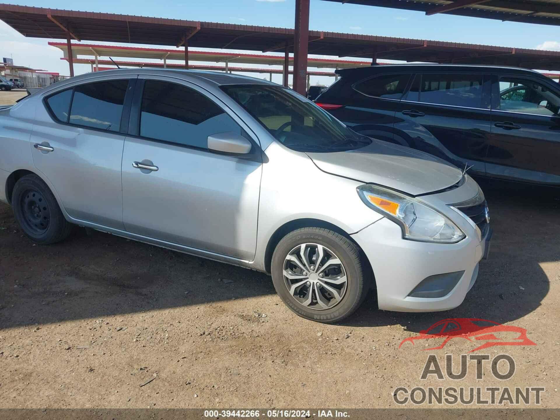 NISSAN VERSA 2016 - 3N1CN7AP7GL824192