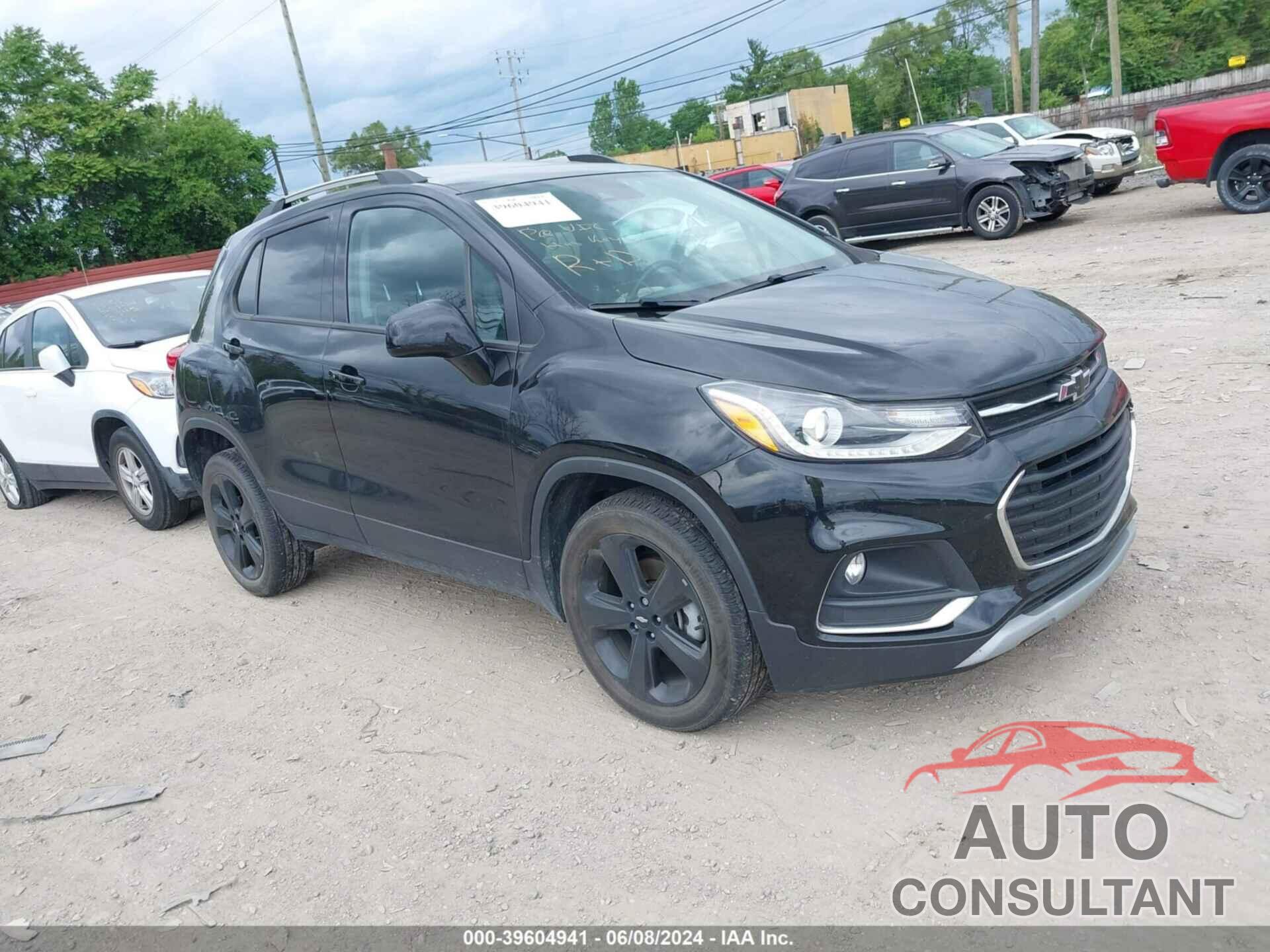 CHEVROLET TRAX 2019 - KL7CJRSB9KB851960