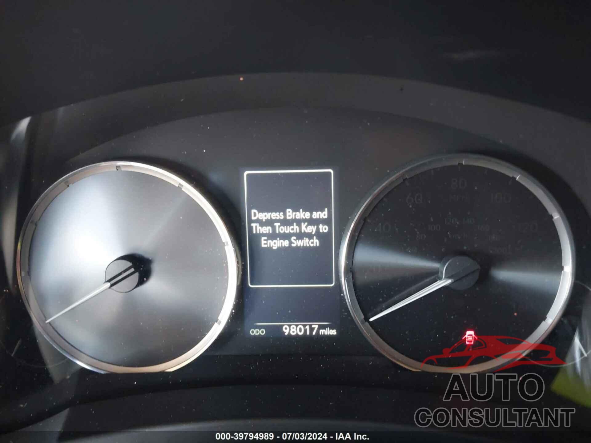 LEXUS IS 200T 2017 - JTHBA1D26H5040376