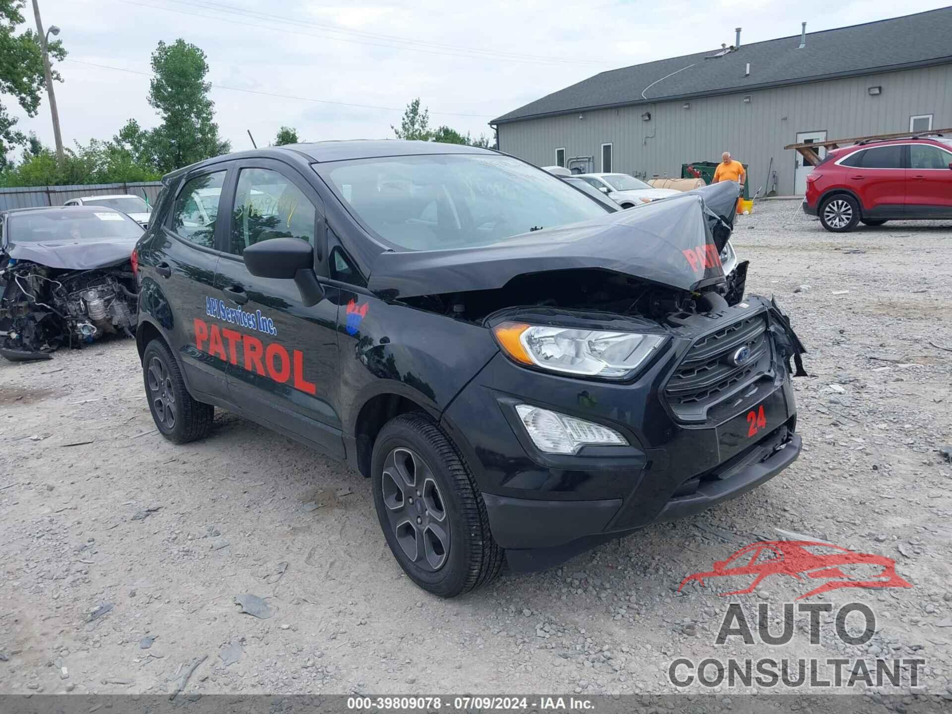 FORD ECOSPORT 2022 - MAJ6S3FL8NC458730