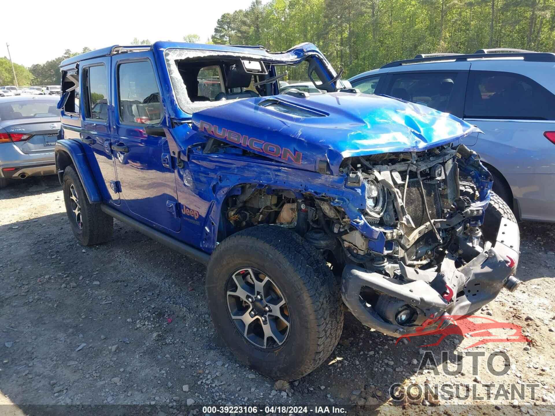 JEEP WRANGLER UNLIMITED 2019 - 1C4HJXFG6KW581906