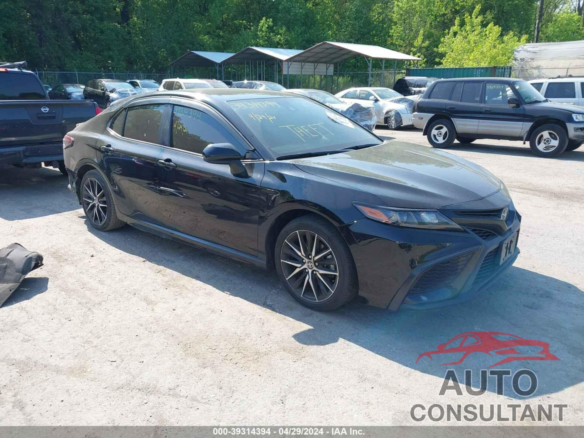 TOYOTA CAMRY 2021 - 4T1G11AK4MU512386