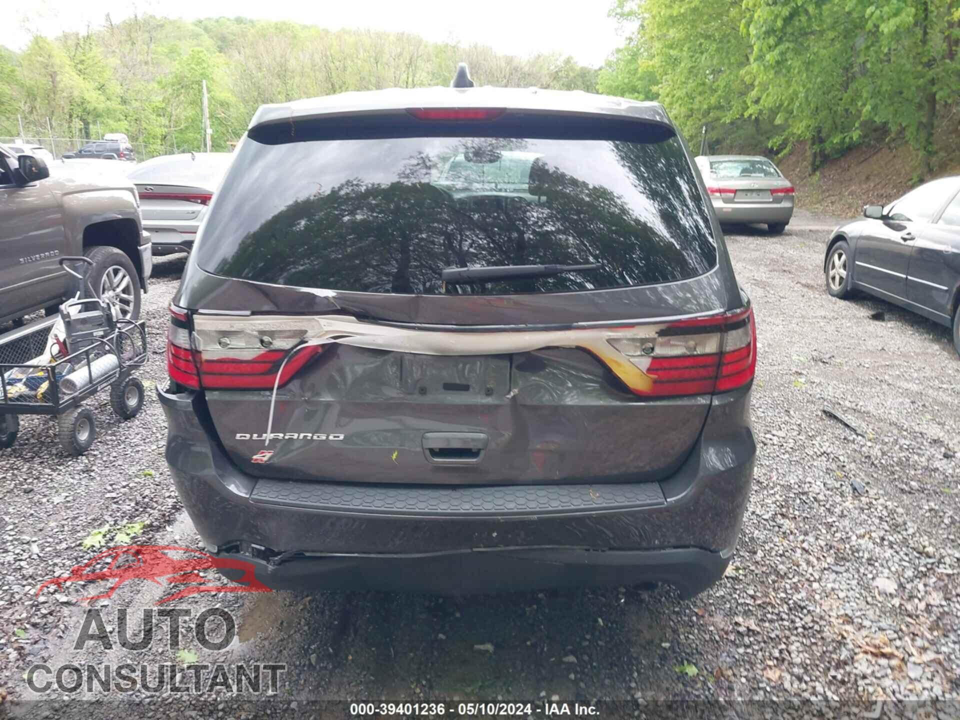 DODGE DURANGO 2019 - 1C4RDJAG4KC534200