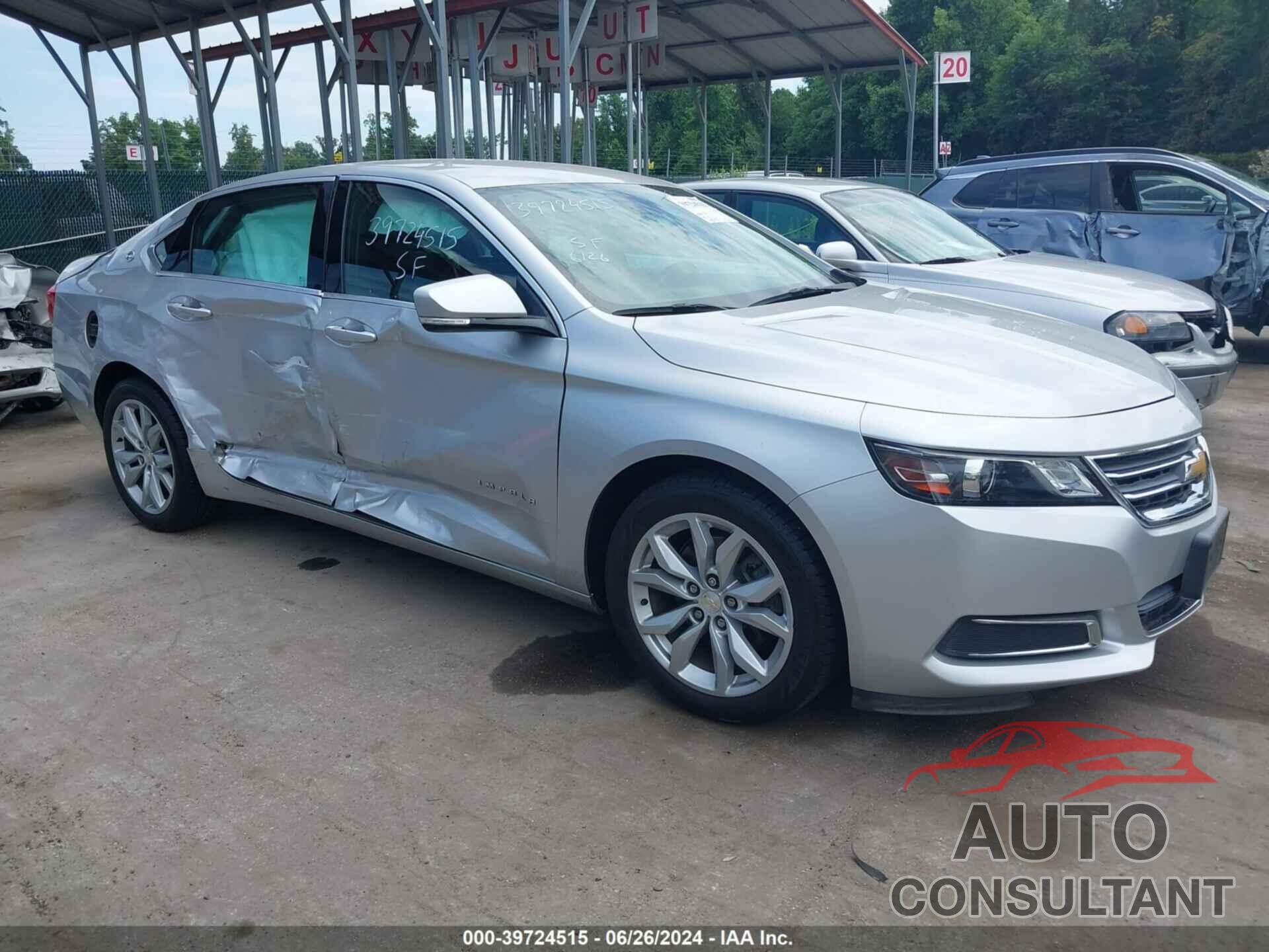 CHEVROLET IMPALA 2016 - 2G1115S31G9146485