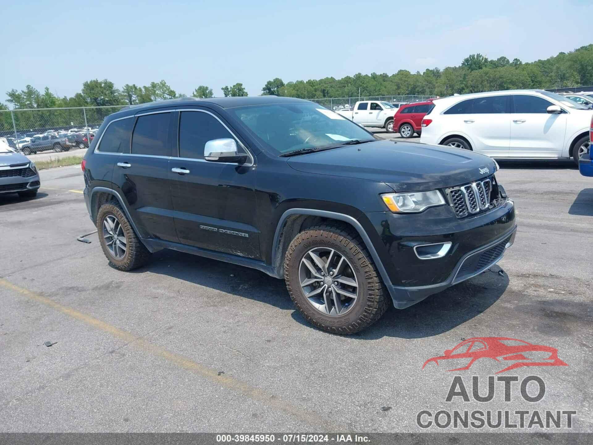 JEEP GRAND CHEROKEE 2017 - 1C4RJEBG3HC788908